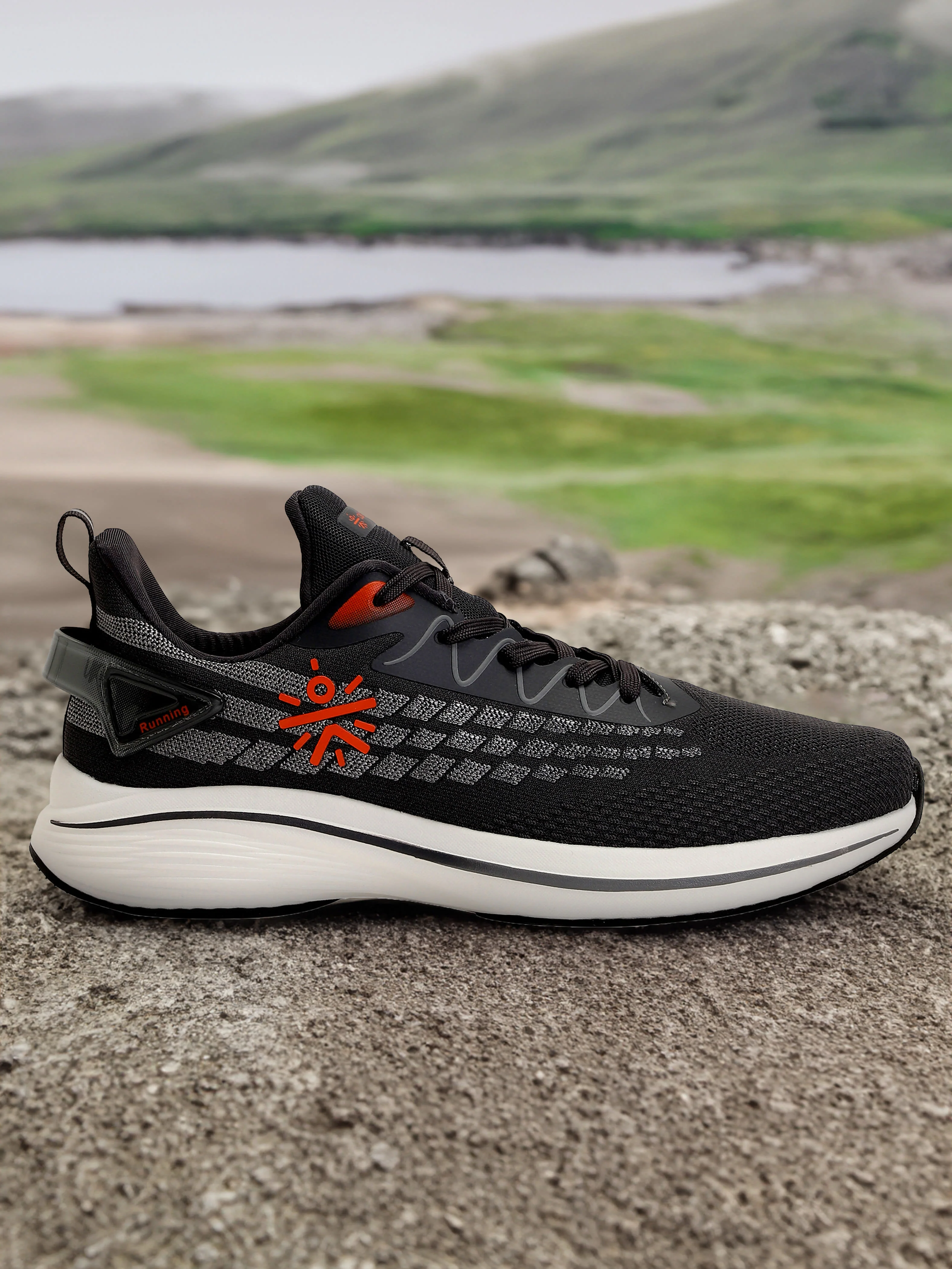 cult Active Men Running Shoes - Dark Grey