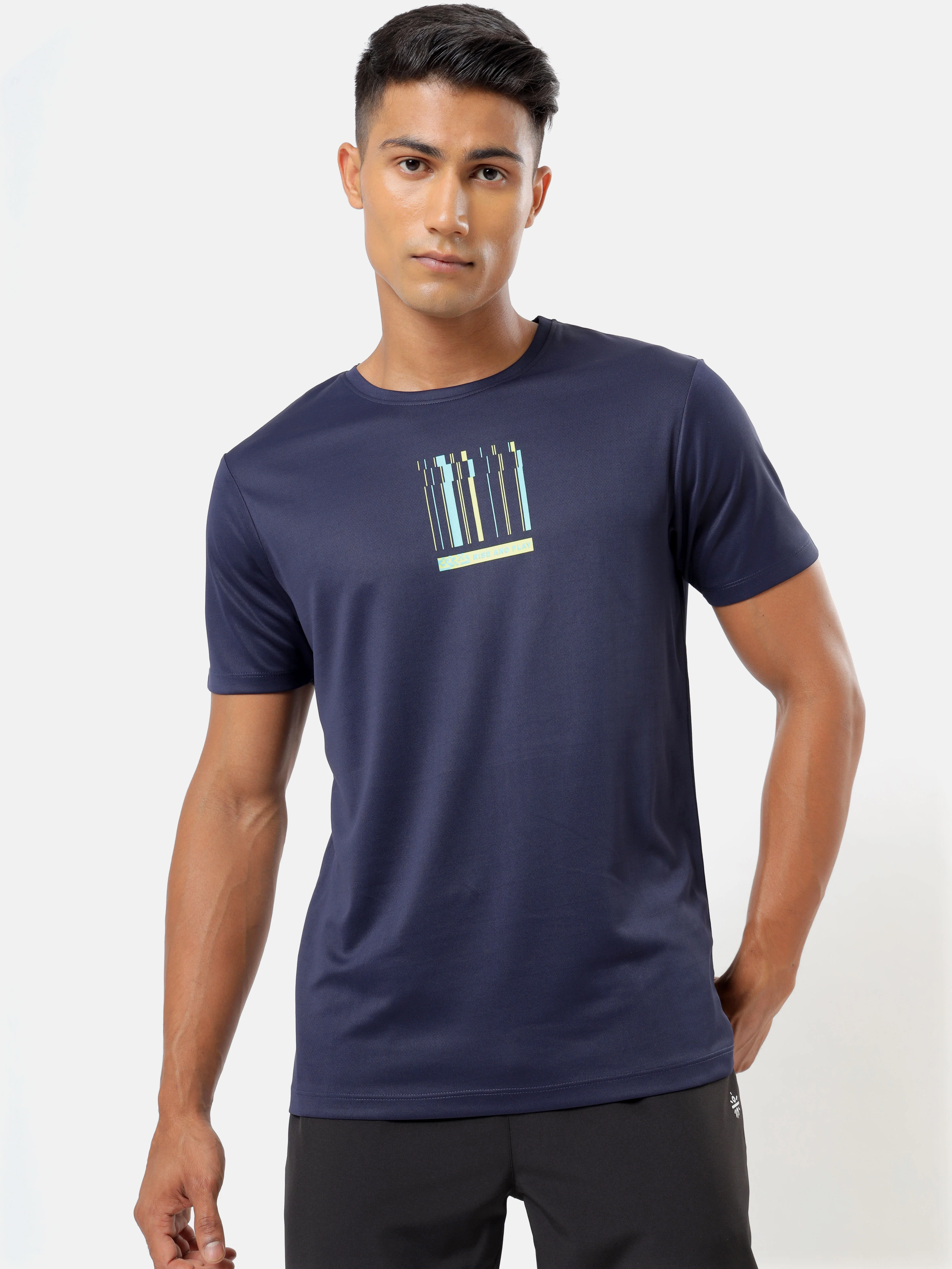 Active T-shirt with Minimal Graphic Pack of 2 - Image 2