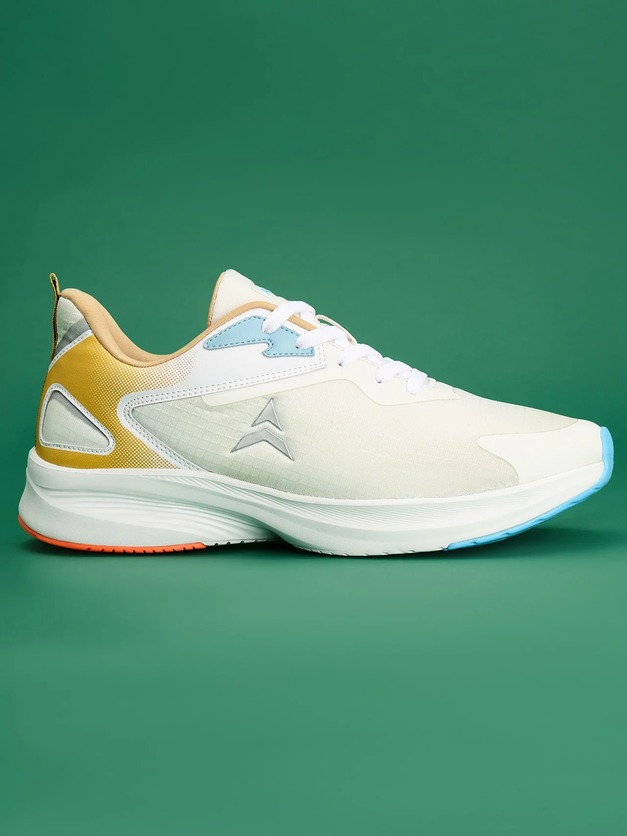 Avant Men's Delux Running Shoes - White/Gold - Image 5