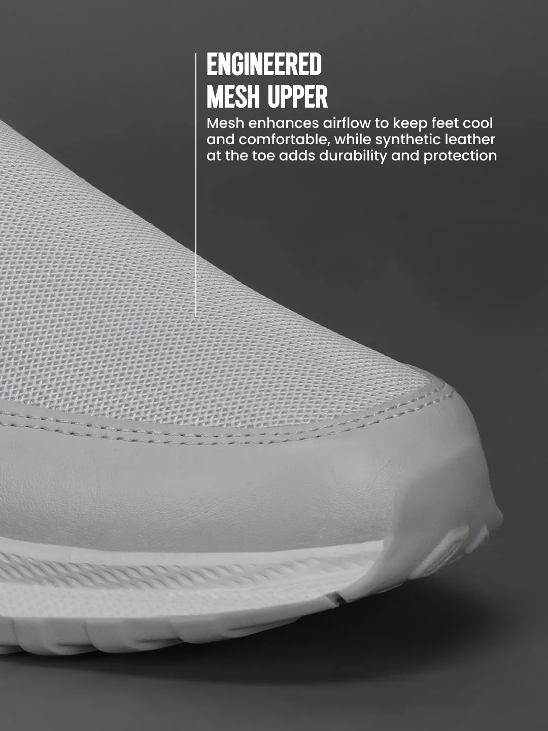 Avant Men's FlexiGlide Slip-On Walking Shoes - Grey - Image 5