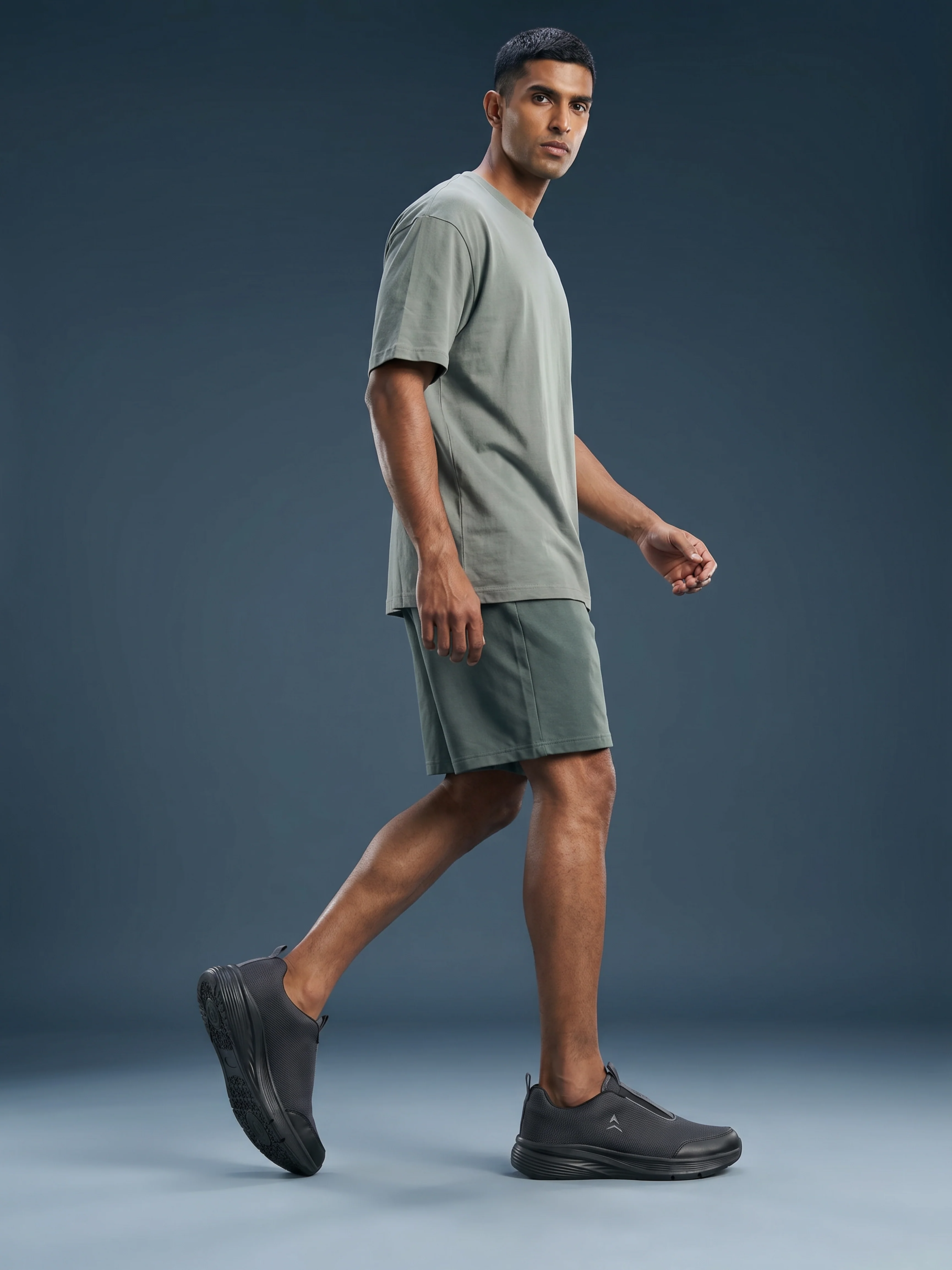 Avant Men's GlideFlex Slip-On Walking Shoes - D.Grey - Image 2
