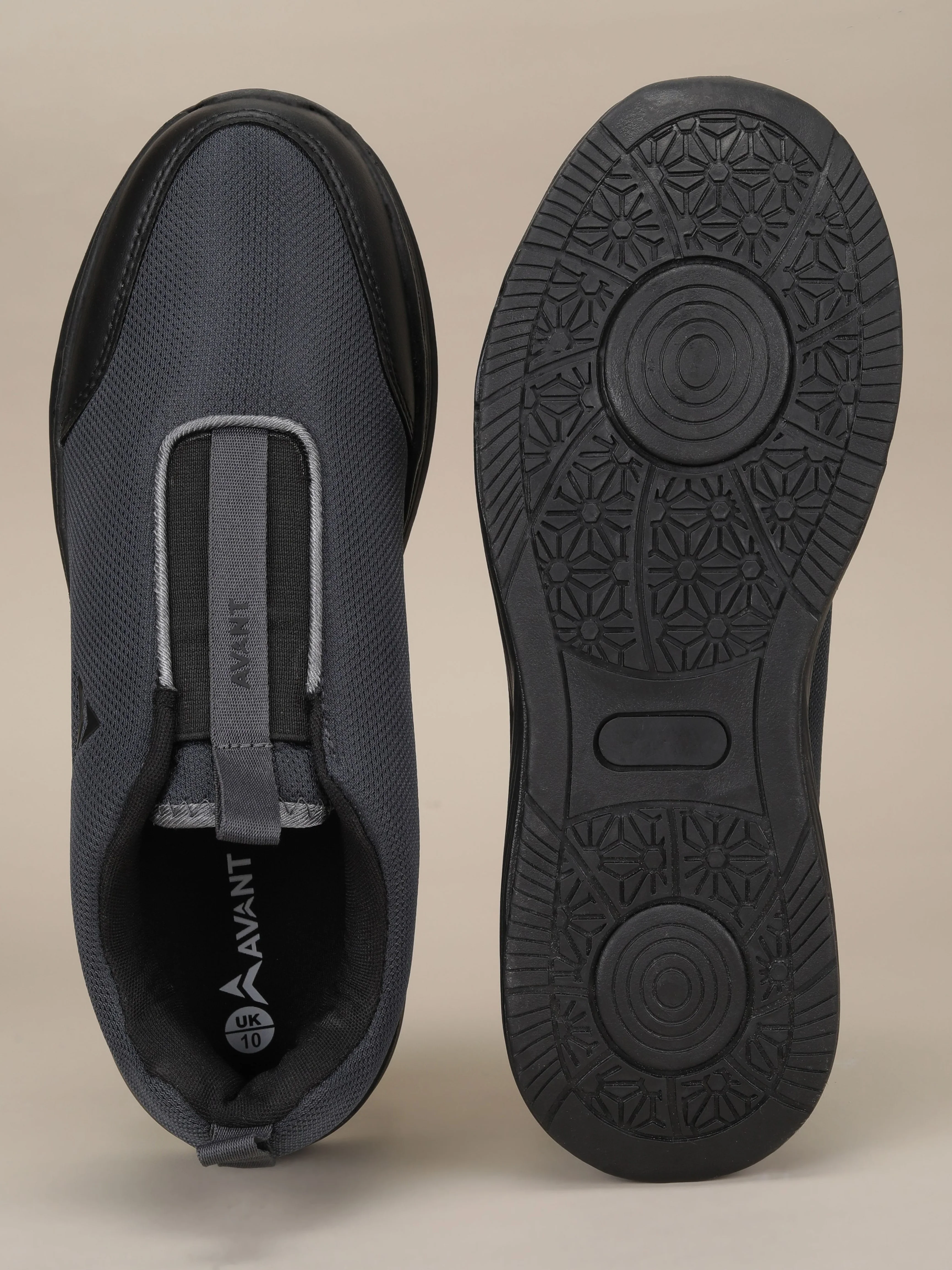 Avant Men's GlideFlex Slip-On Walking Shoes - D.Grey - Image 9