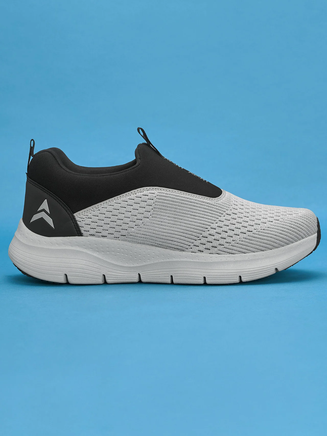 Avant Men's Sigma Slip-On Walking Shoes - Lt.Grey/Black - Image 4