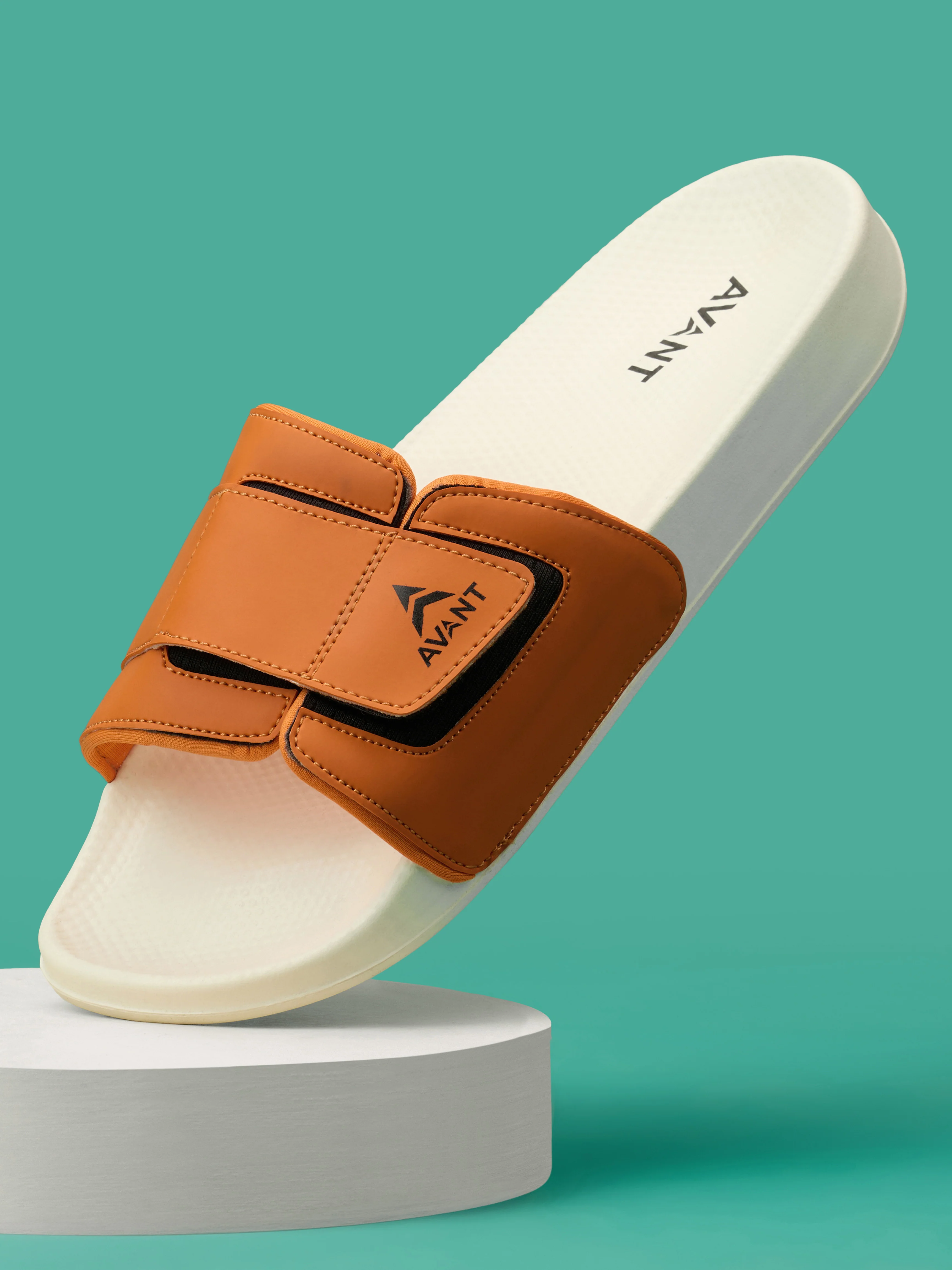 Avant Men's Stepster Sliders - Orange