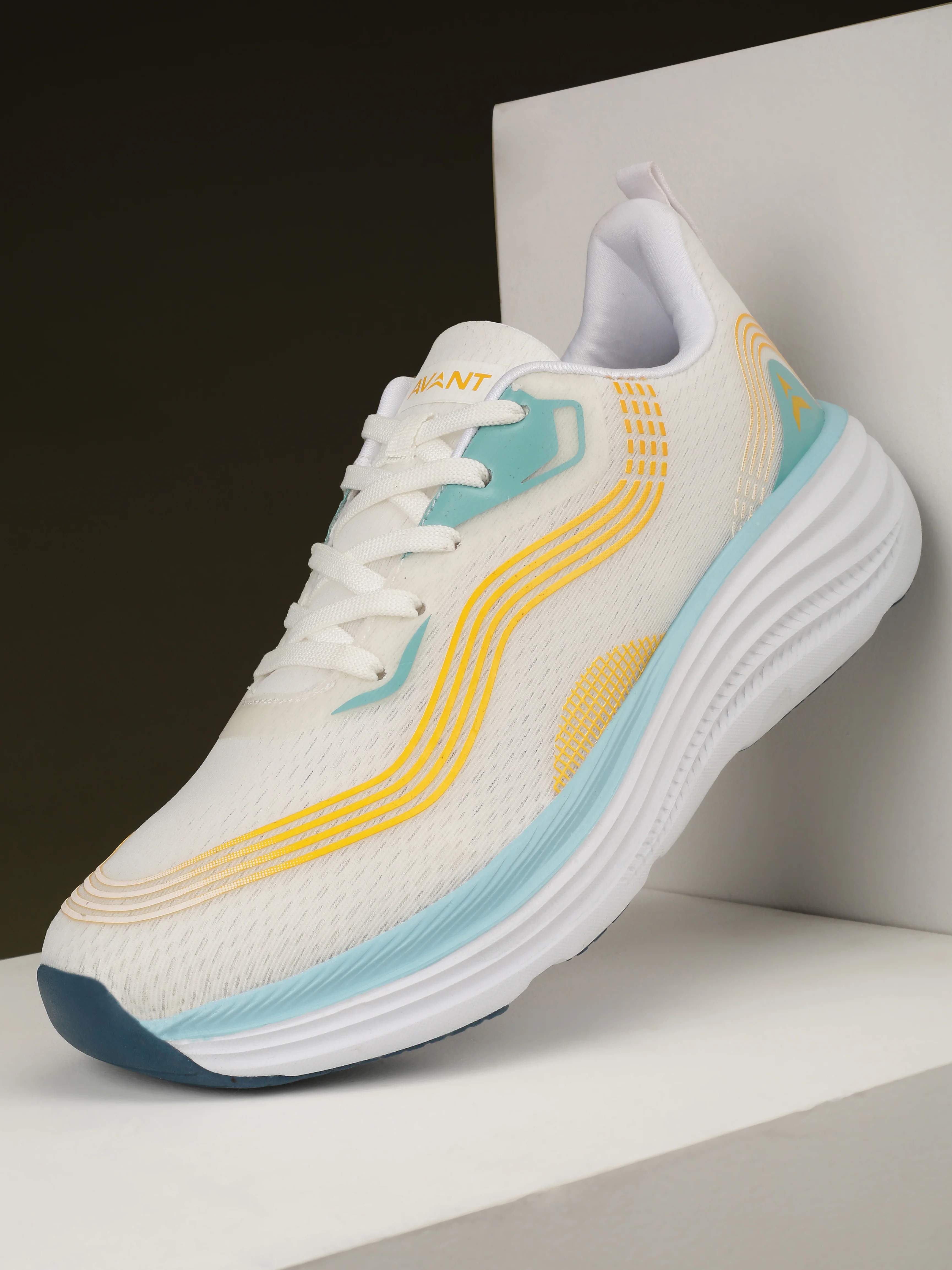Avant Men's VaporWeave Running Shoes - Orange/L.Blue