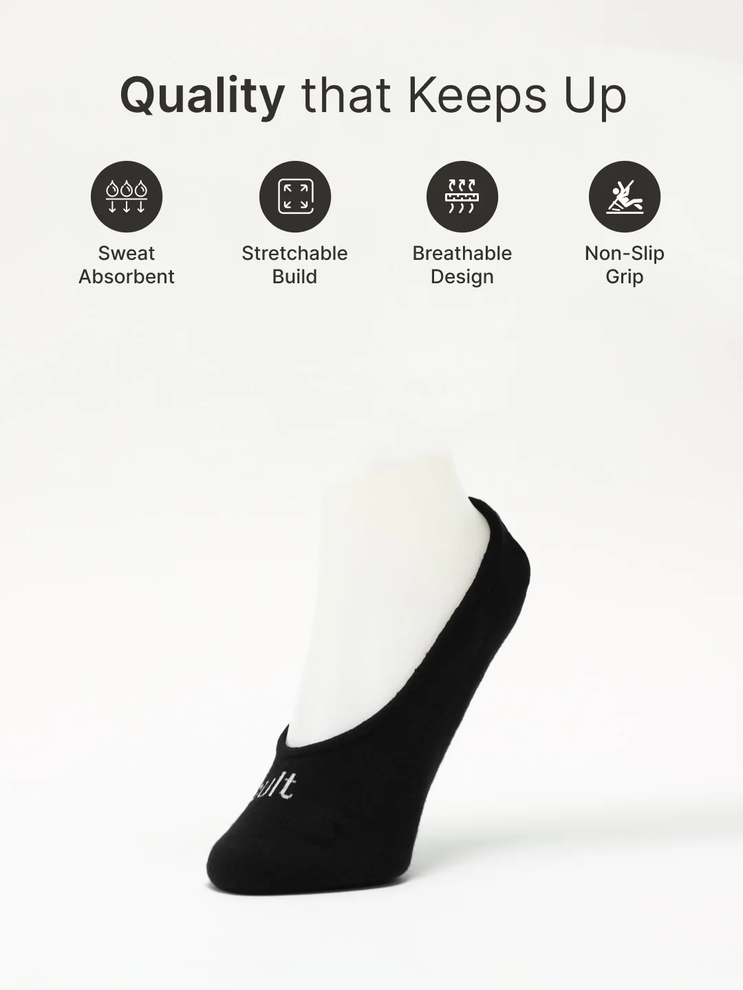 Casual Low Cut Invisible Pack of 3 Multicolour Cotton Blend Men Socks Soft, Breathable & All-Day Comfort - Image 3