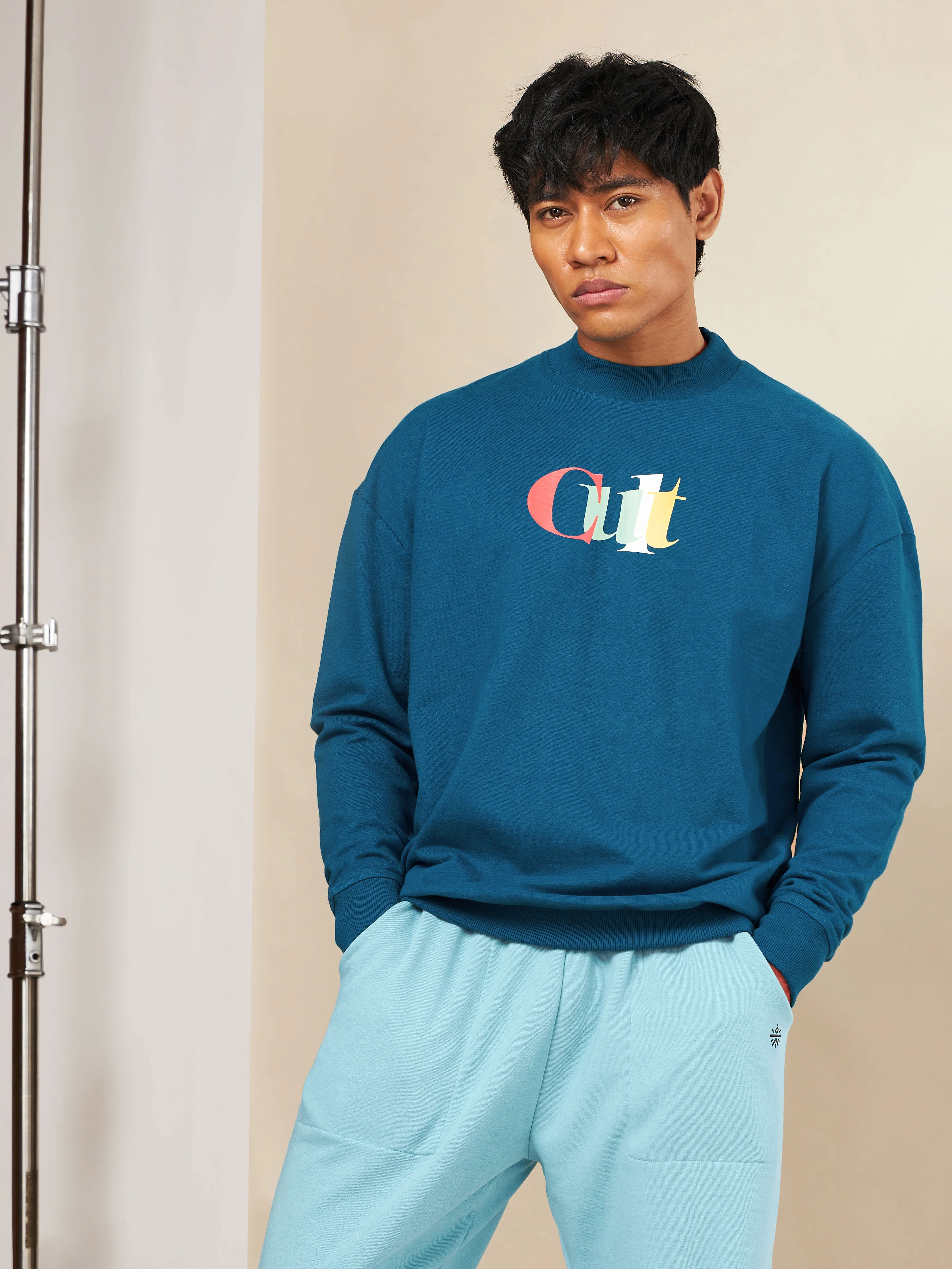 Cult Brand Carrier Blue Sweatshirt - Image 4