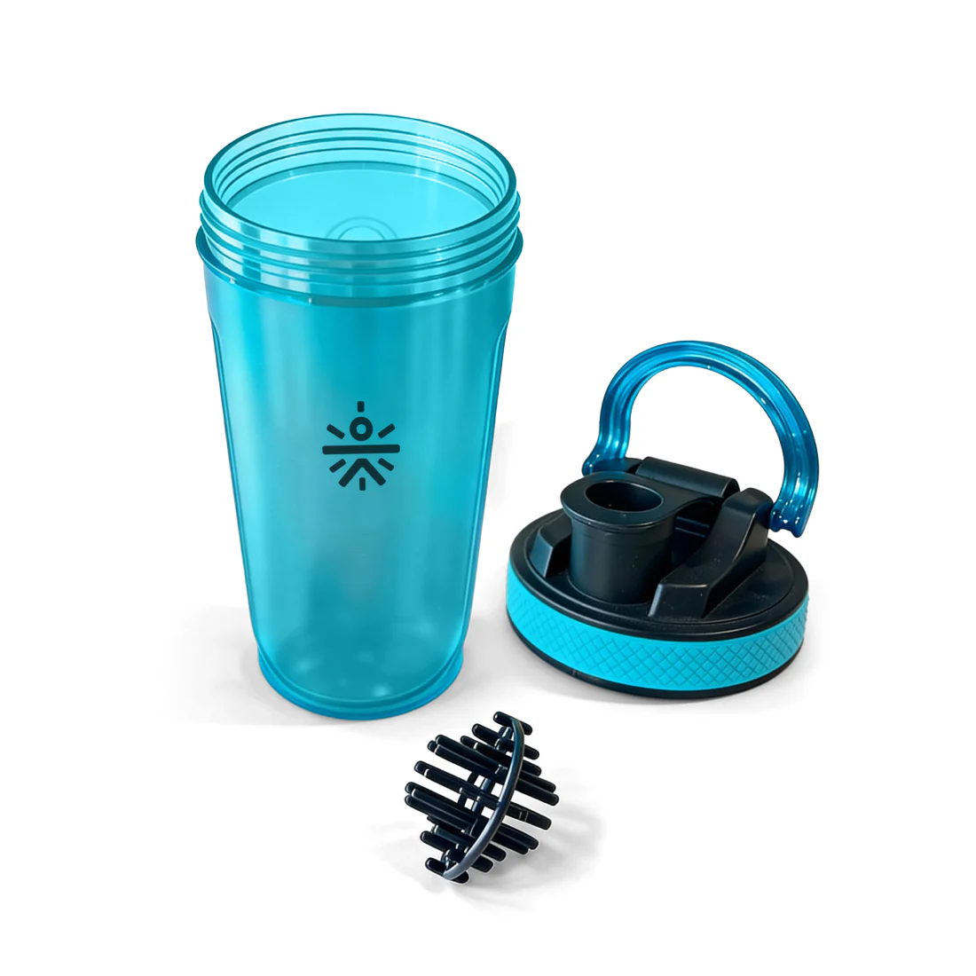 CULT FrostBlend Shaker Bottle 500 ml, BPA-Free Leak-Proof Multipurpose Shaker for Protein & Gym Blue - Image 8