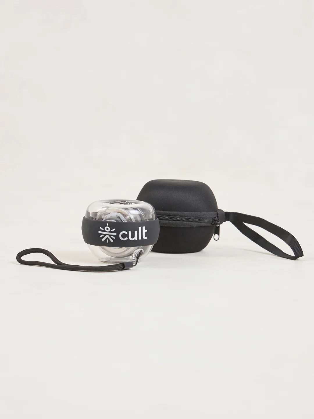cult Gyro Ball Wrist & Forearm Strengthener Variable Resistance Grip Trainer (Up to 60 kg) with Carry Case