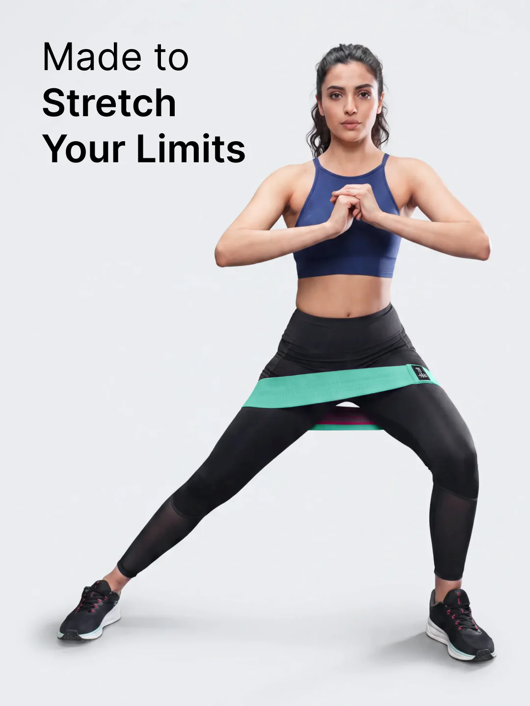 Cult Hip Band Pack of 1 - Workout Band | Medium Resistance (25–35 kg) Green - Image 2
