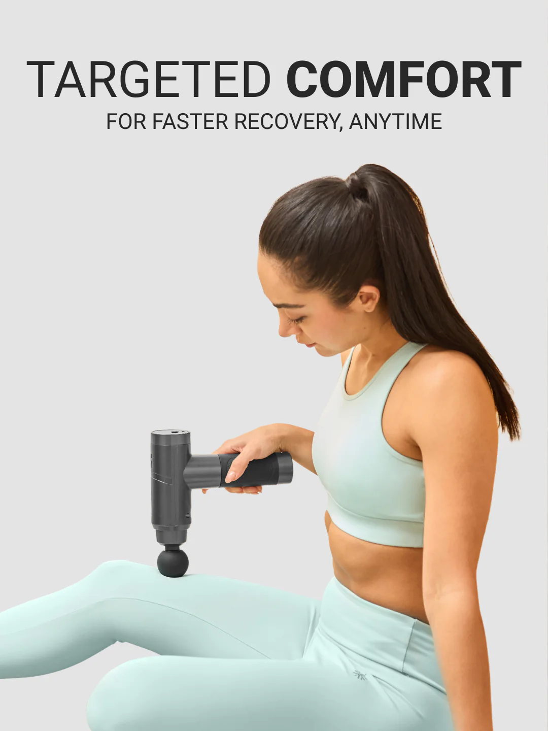 Cult Impact Pro, Full Body Professional Gun Massager, 4.5 hour long battery, Deep Tissue Percussions, 4 Interchangeable heads, 6 Speed levels, Silicone head. - Image 8