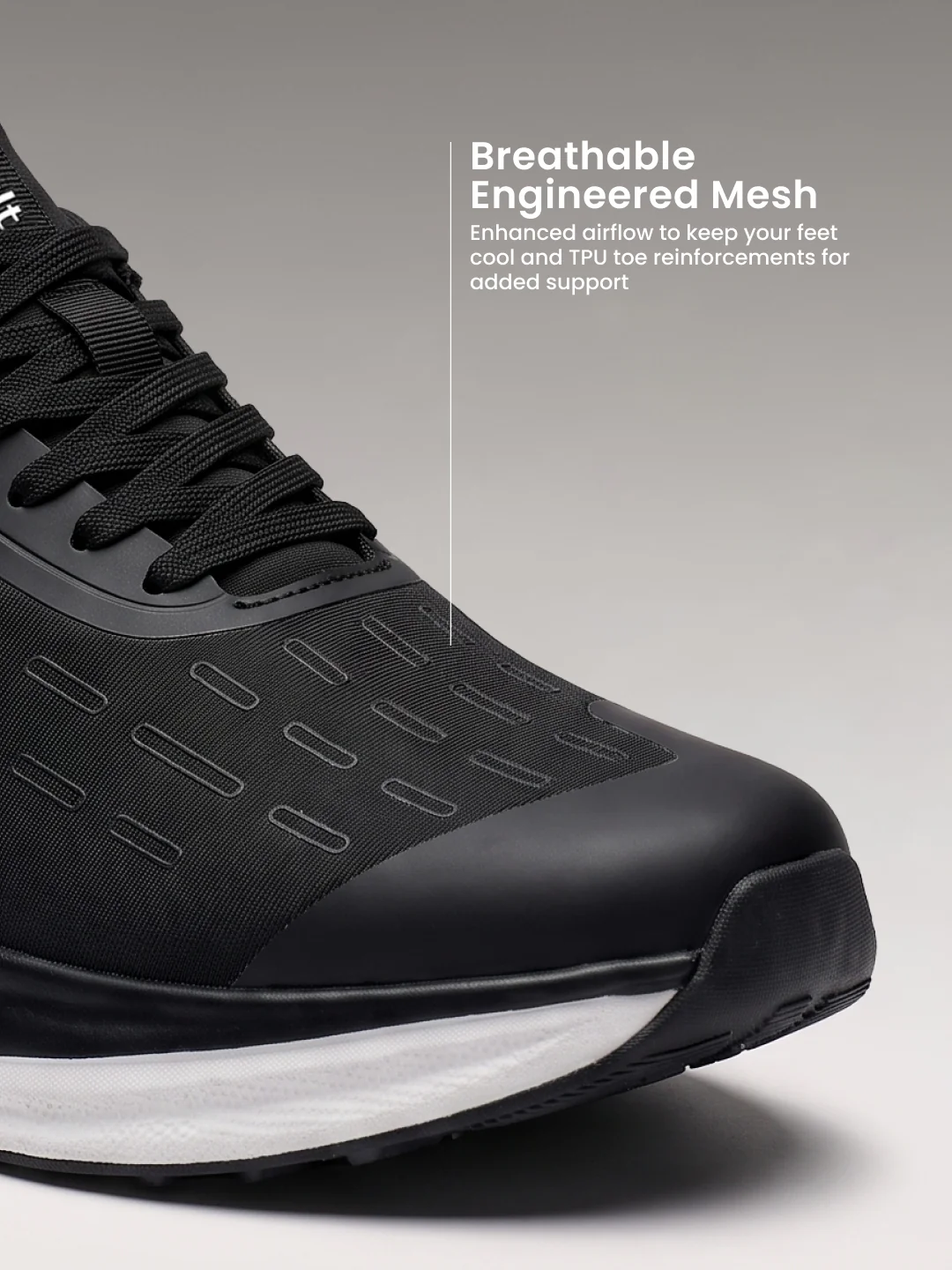 cult Men's AeroCurve Running Shoes - Black - Image 4