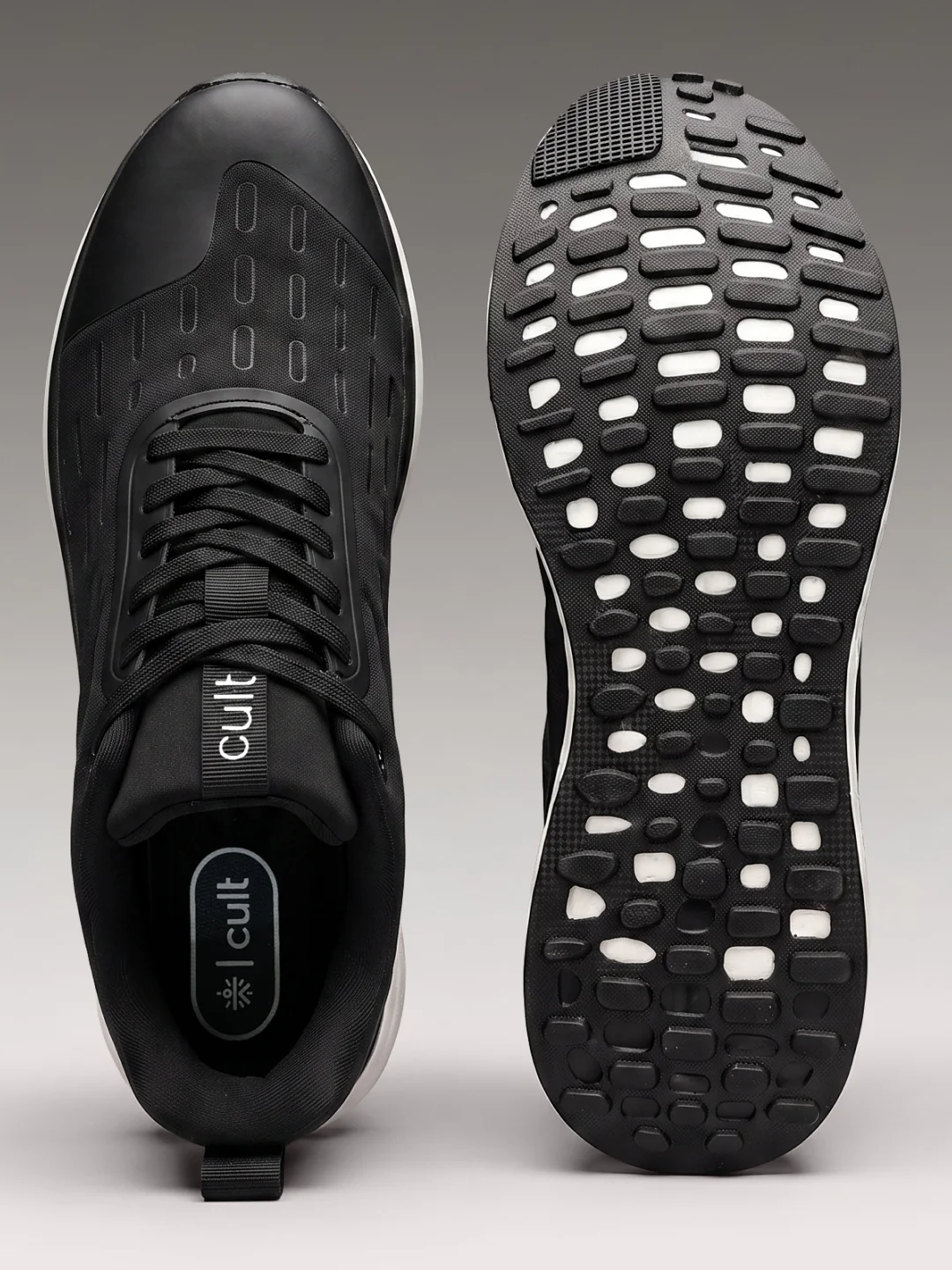 cult Men's AeroCurve Running Shoes - Black - Image 6