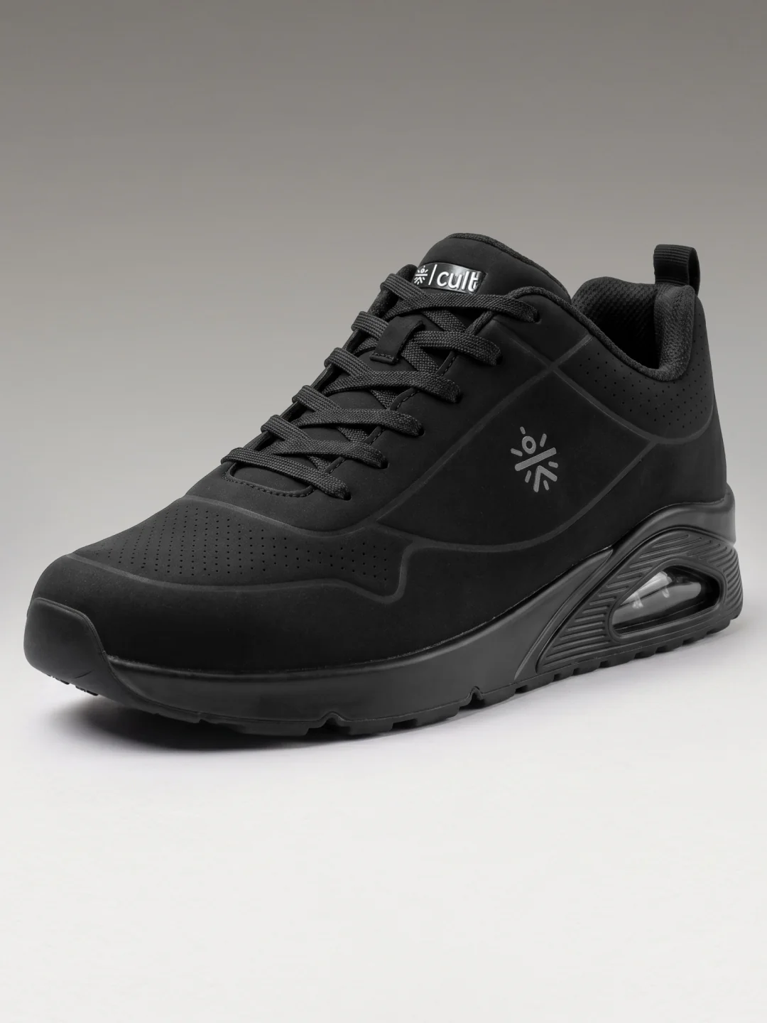 cult Men's AirFoam Sneakers - Black - Image 4