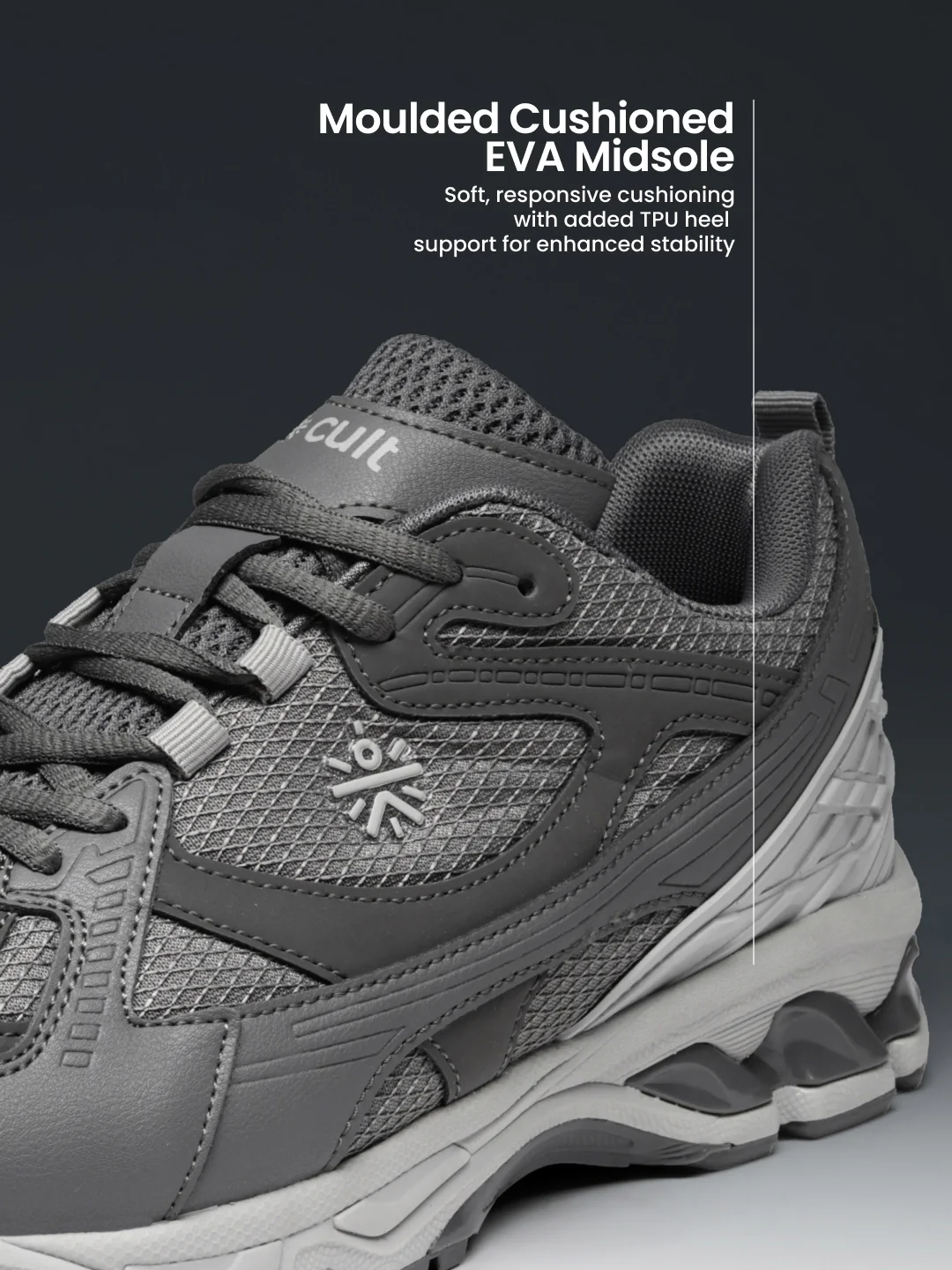 cult Men's FlexMode Sneakers - D.Grey - Image 6