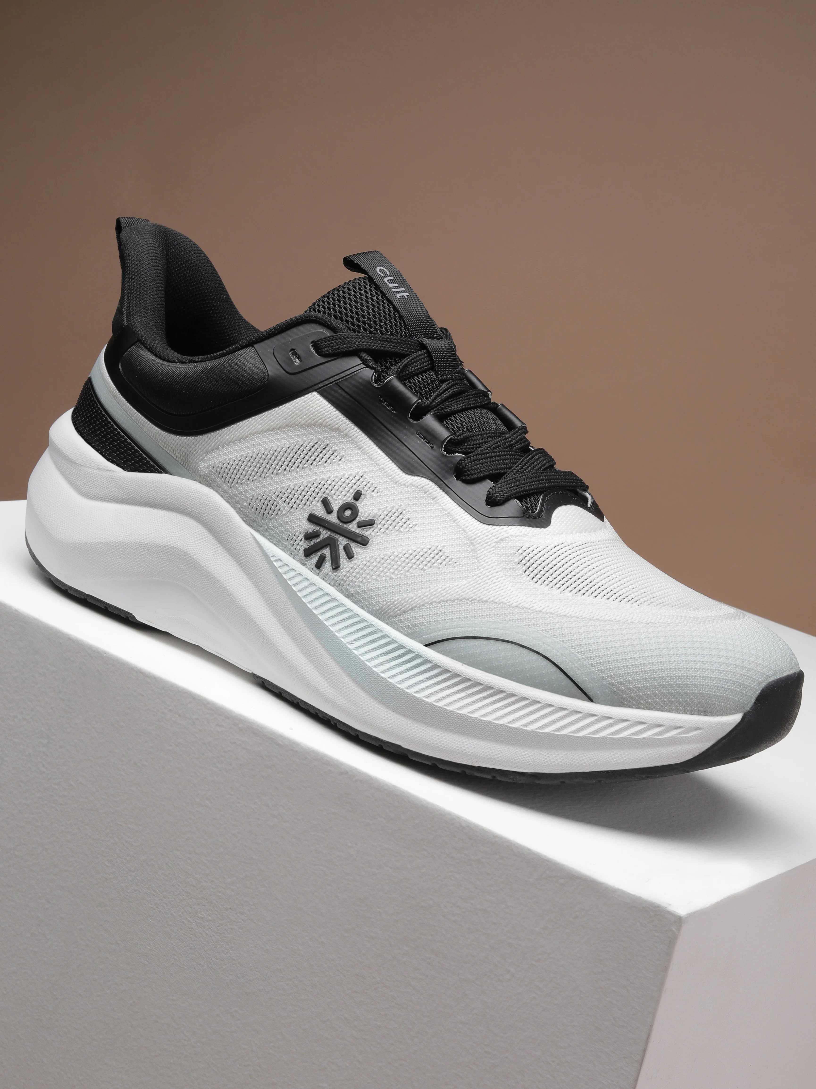 cult Men's Flowtech Running Shoes - Grey/Black