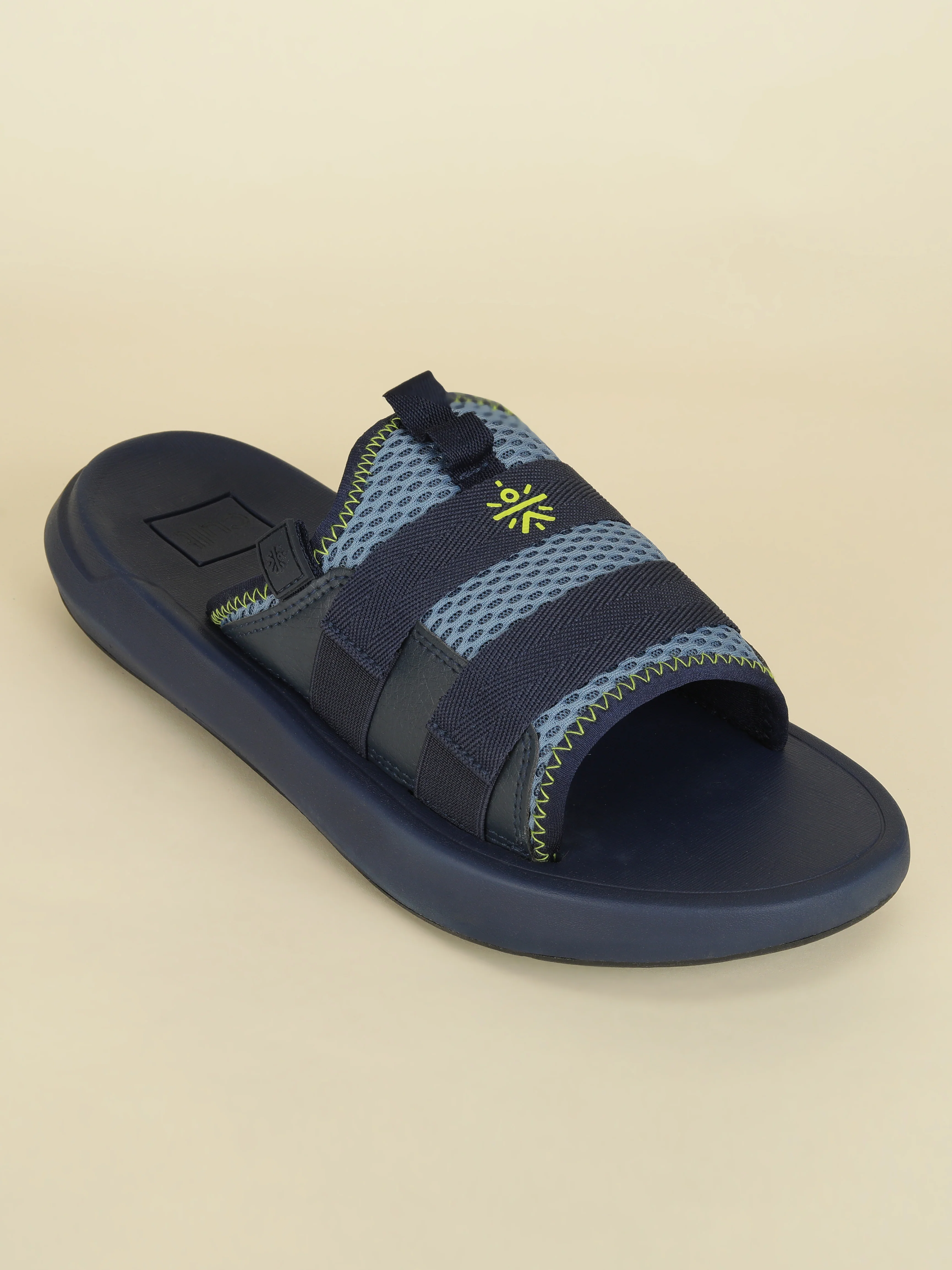 cult Men's Koios Sliders - Navy - Image 2