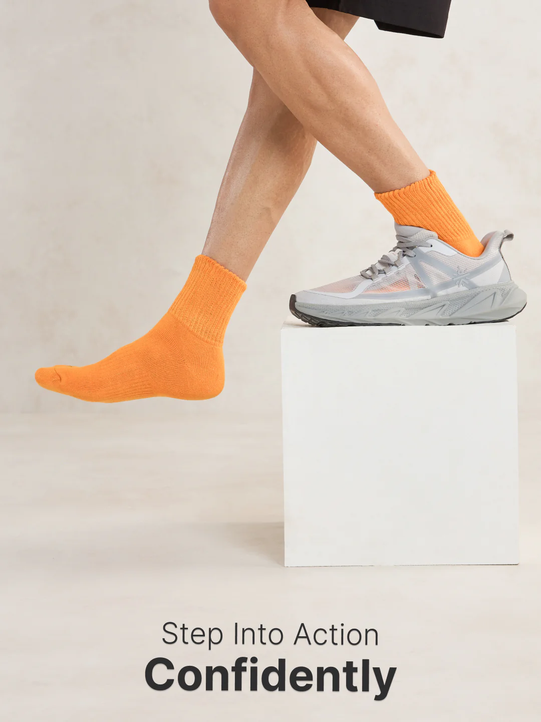 CULT Men's Crew Length Cotton Socks Ultra Soft, Breathable & Anti-Microbial Casual & Sports Socks with Moisture-Absorbent Fabric - Image 4