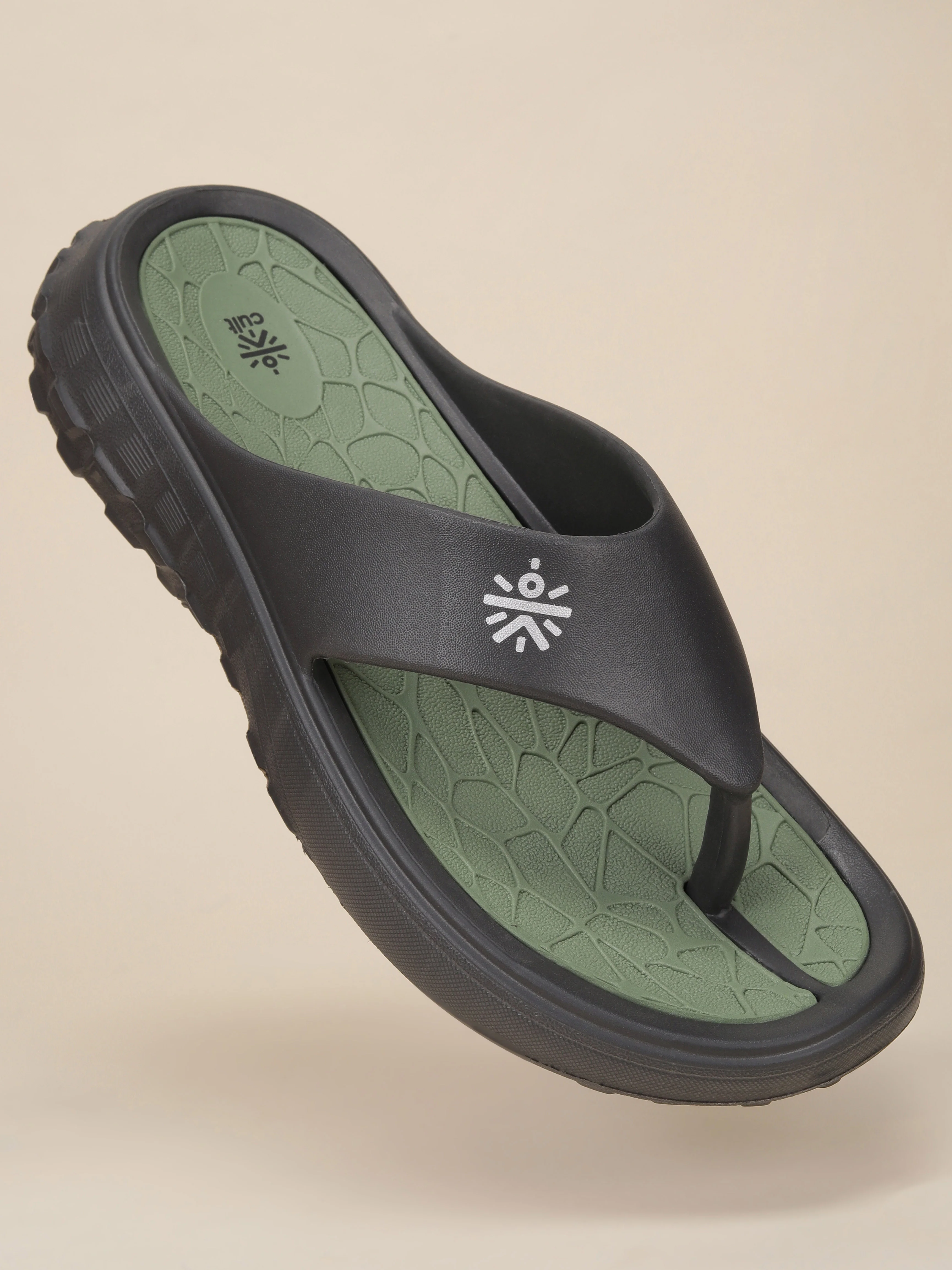 cult Men's TerraGrip Sliders - Black