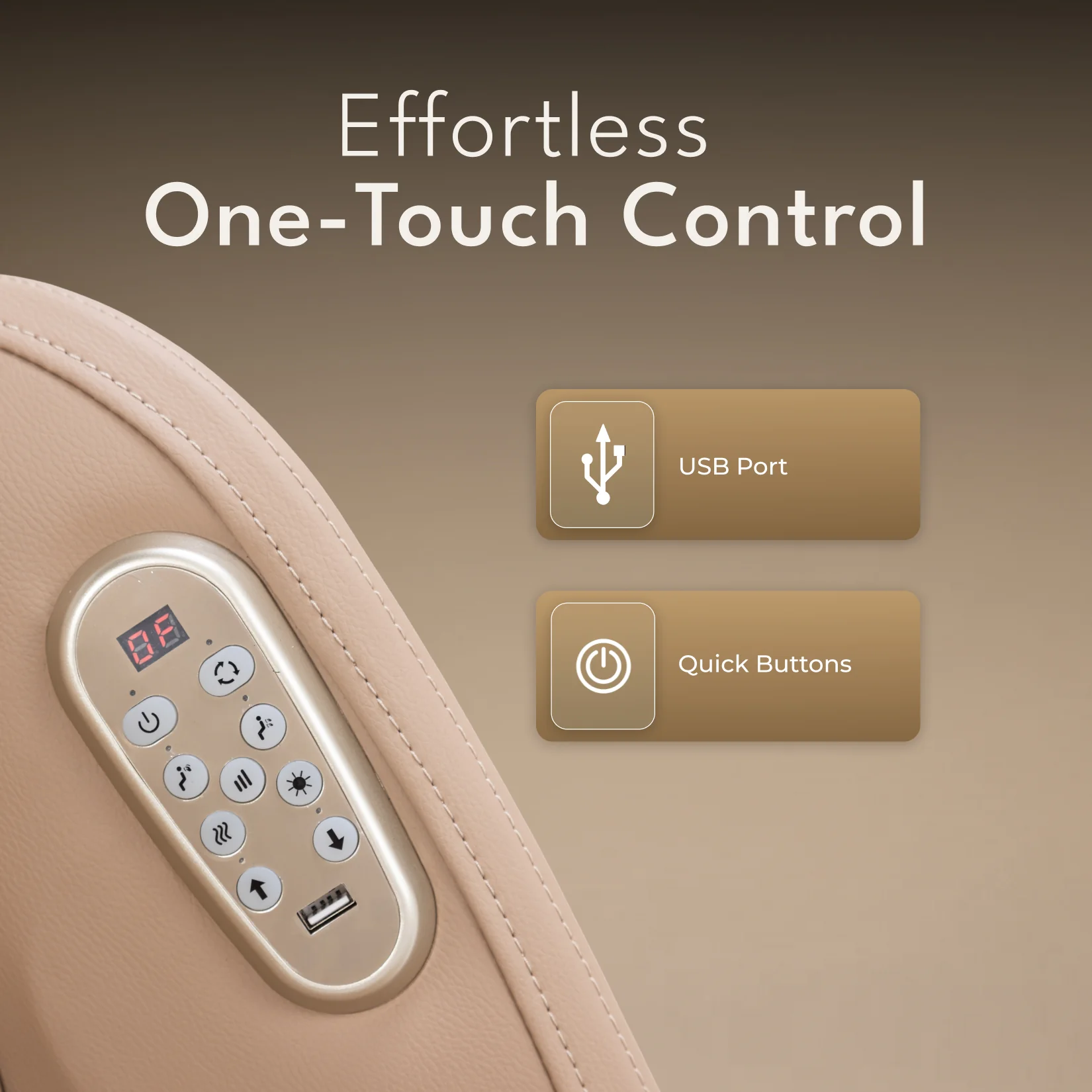 Cult Nova Massage Chair| SL-Track Full Body Massage Chair | Zero Gravity Recliner | Airbag Compression | Heating for Waist & Calves | Bluetooth Speakers - Image 8