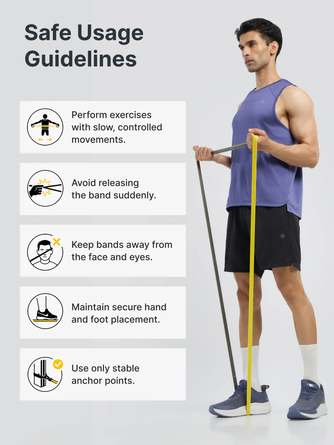 Cult Resistance Band(2.5-30kgs Resistance) for Men and Women - Image 6