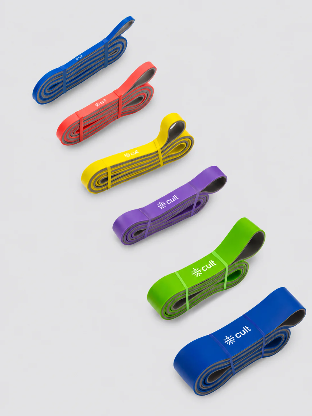 Cult Resistance Band (2.5-80kgs Resistance) for Men and Women