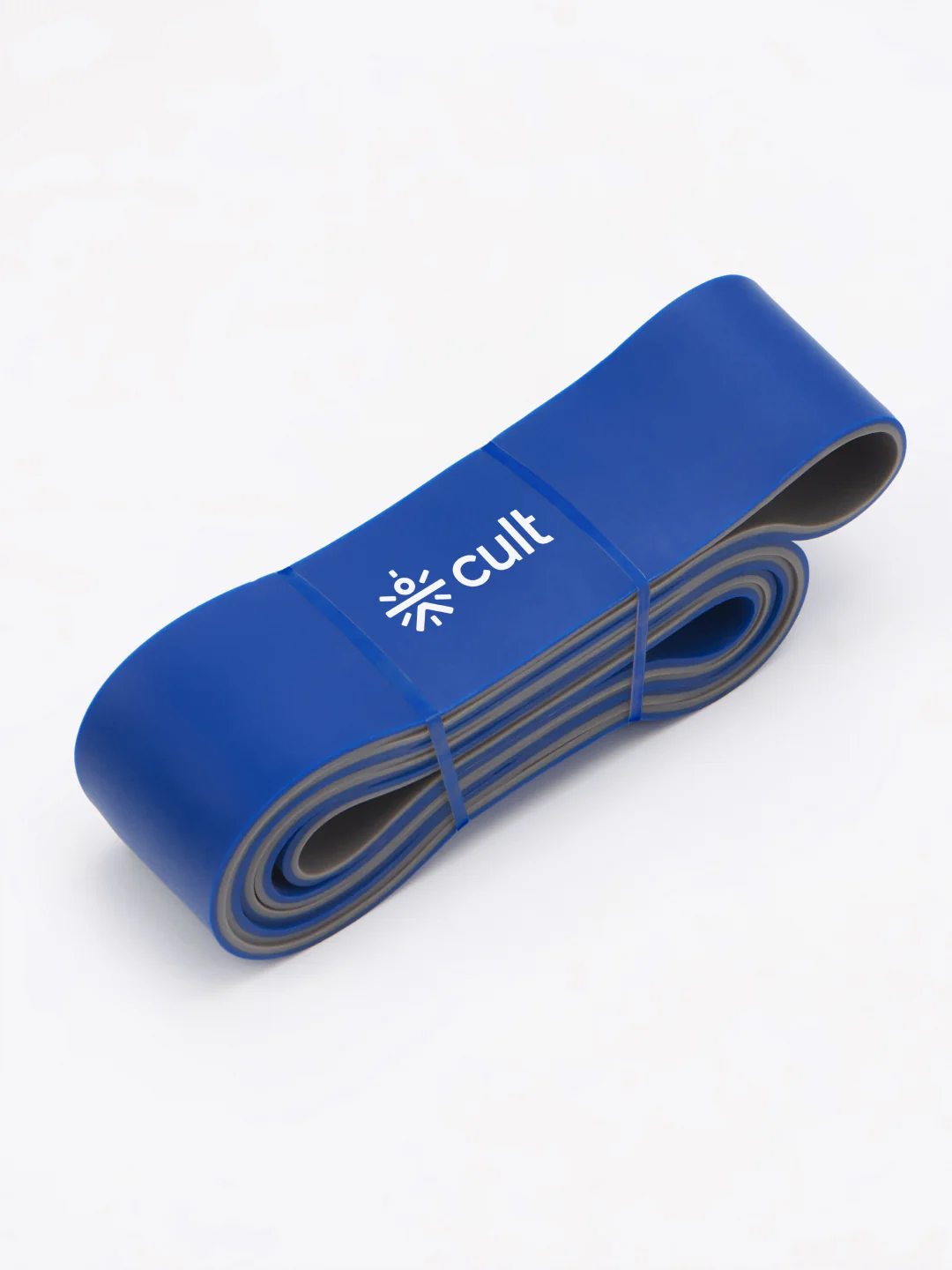 cult Resistance Band(30-80kgs Resistance) for Men & Women Blue Grey