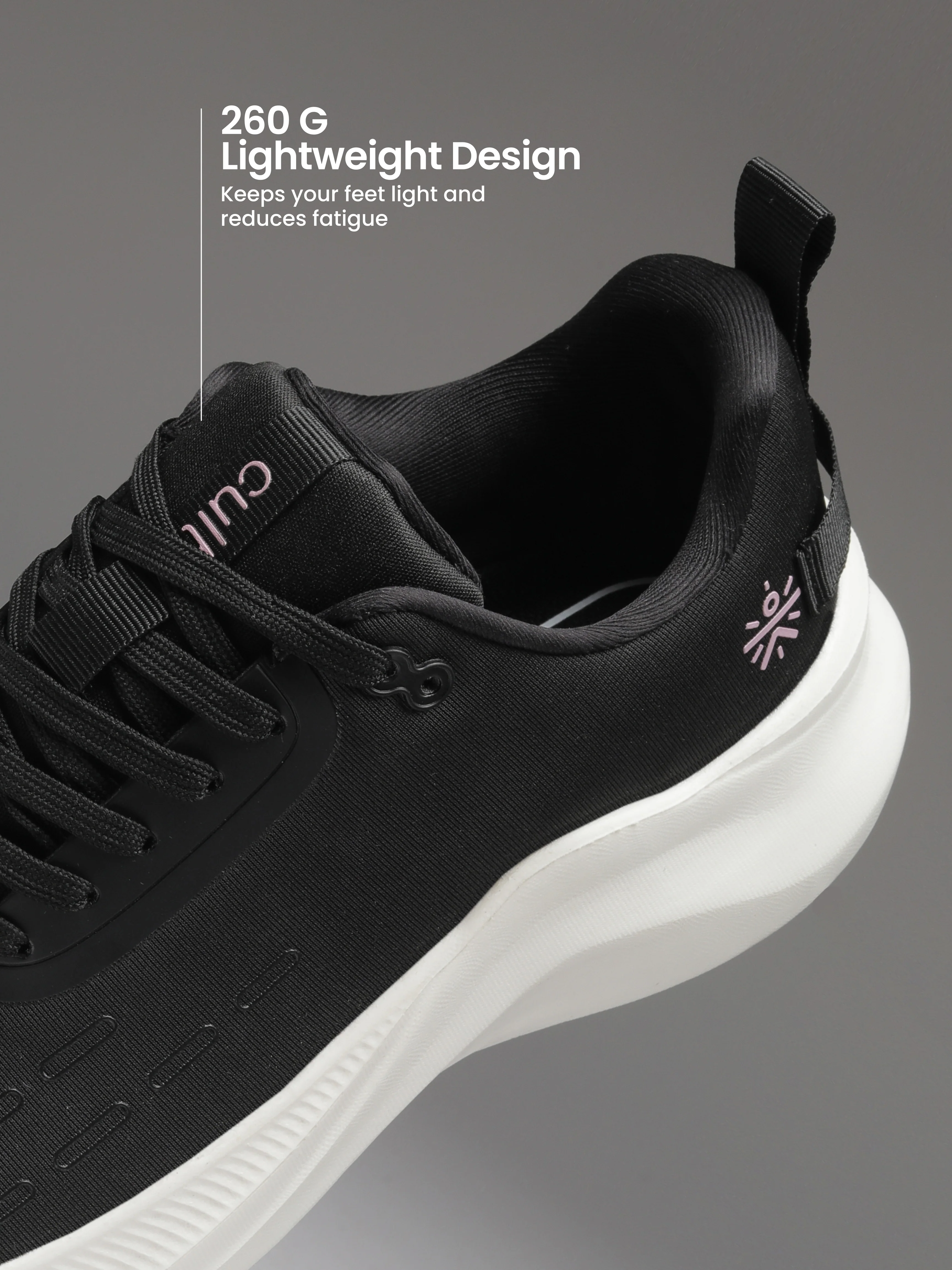 cult Women's DriftFlex Running Shoes - Black - Image 6