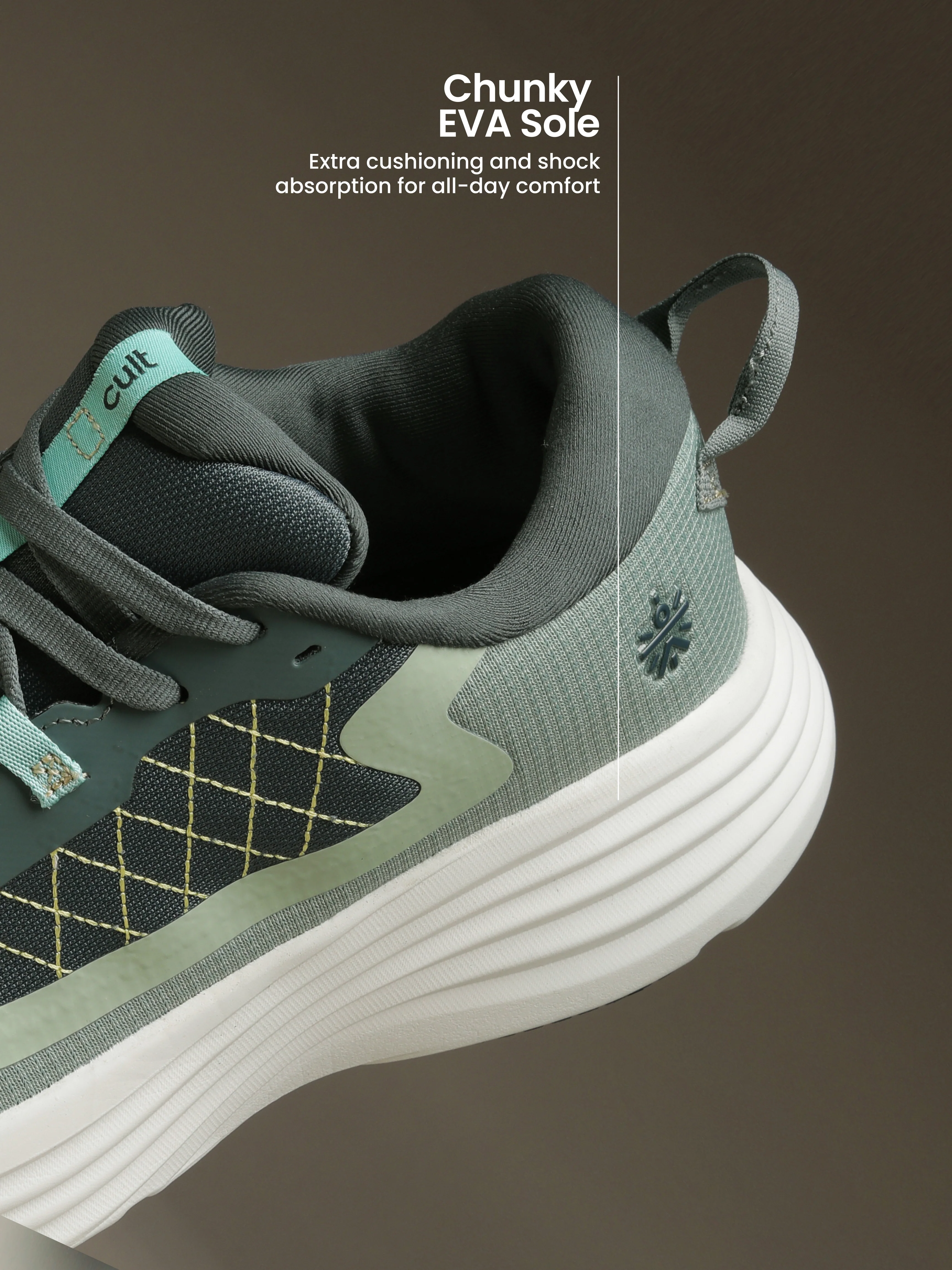 cult Women's WaveWalk Walking Shoes - L.Olive - Image 6