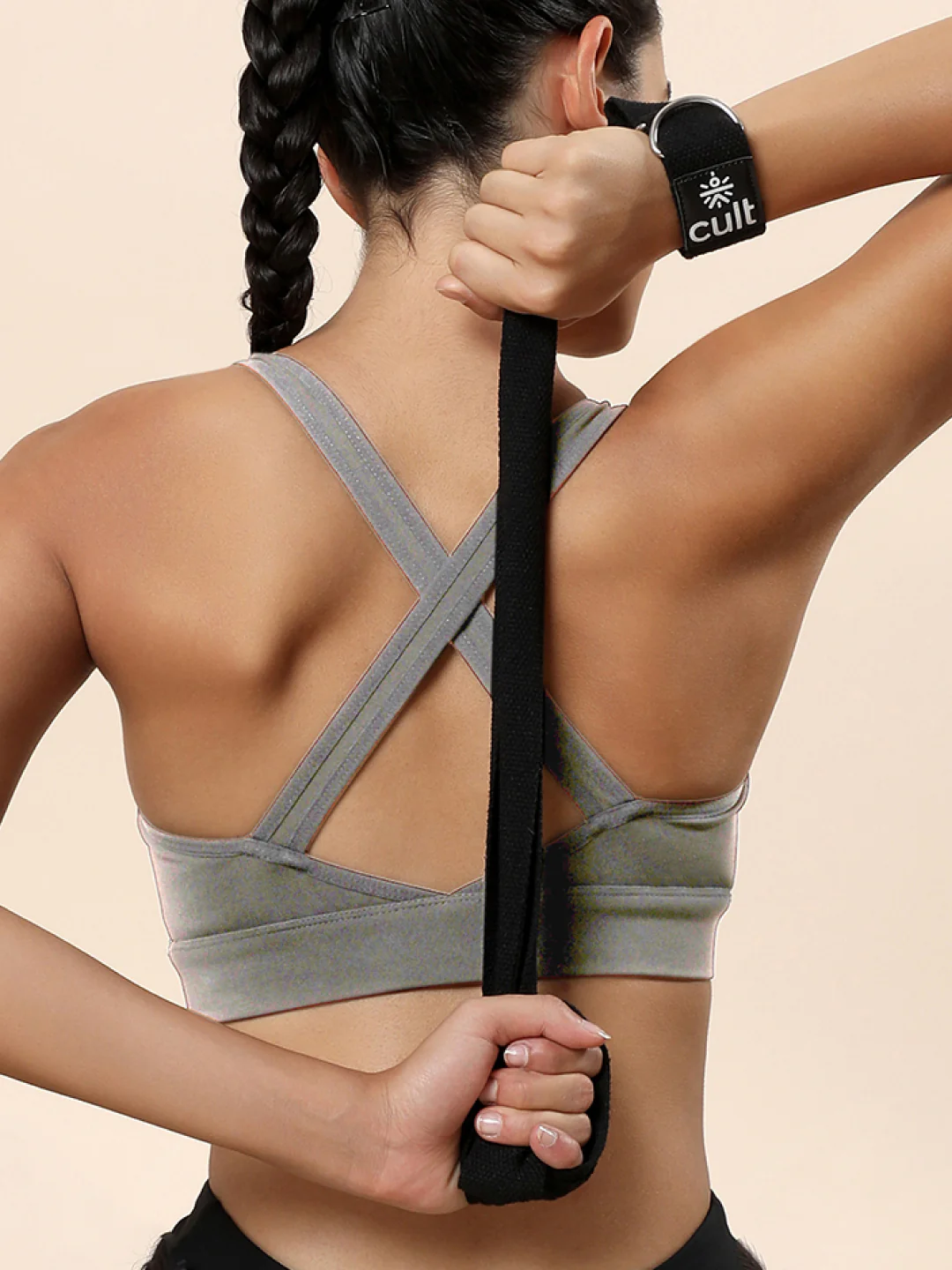 cult Yoga Stretch Belt Black