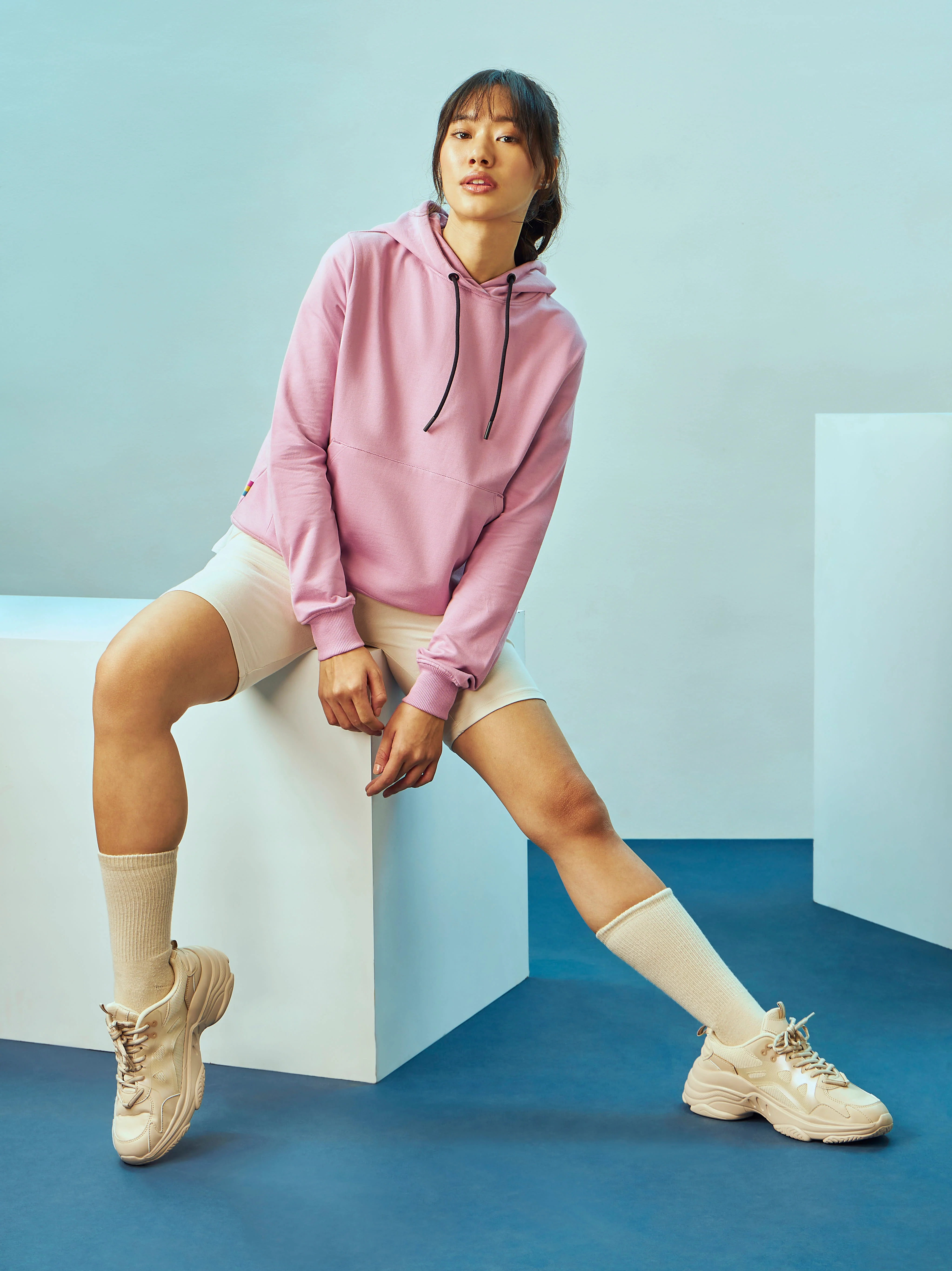 Hooded Sweatshirt with Kangaroo Pocket