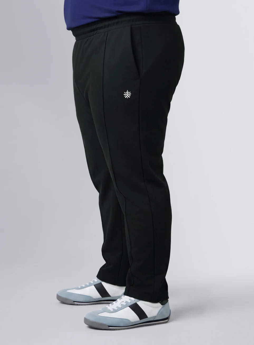 Men's Black All Day Play Straight Fit Trackpants