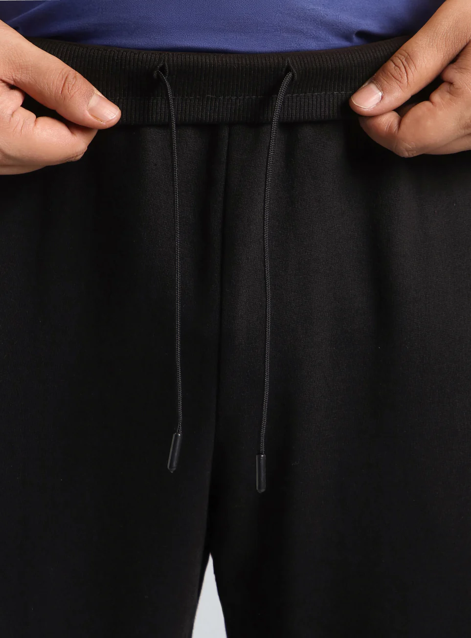 Men's Black All Day Play Straight Fit Trackpants - Image 8