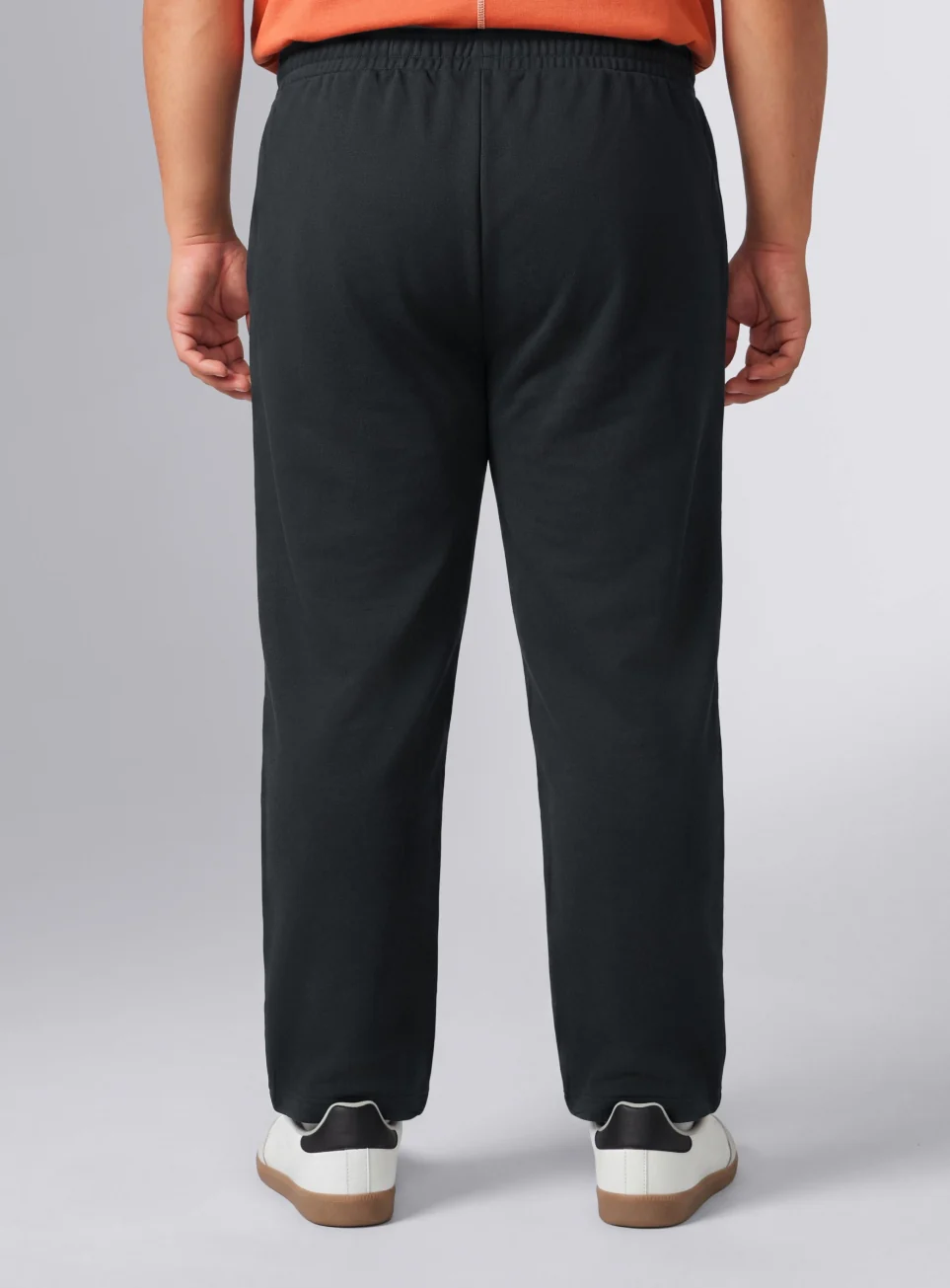 Men's Black Beyond Play Plus Size Trackpants - Image 6