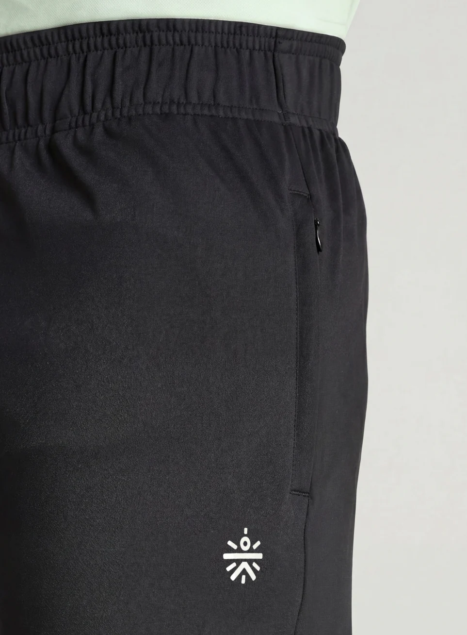 Men's Black Cargo Training Plus Size Joggers - Image 7