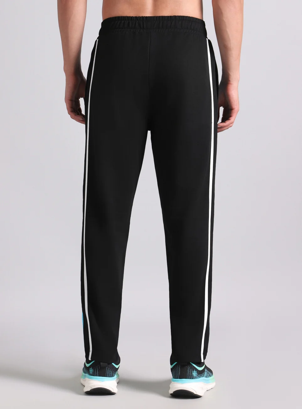 Men's Black Contrast playday Trackpant - Image 6