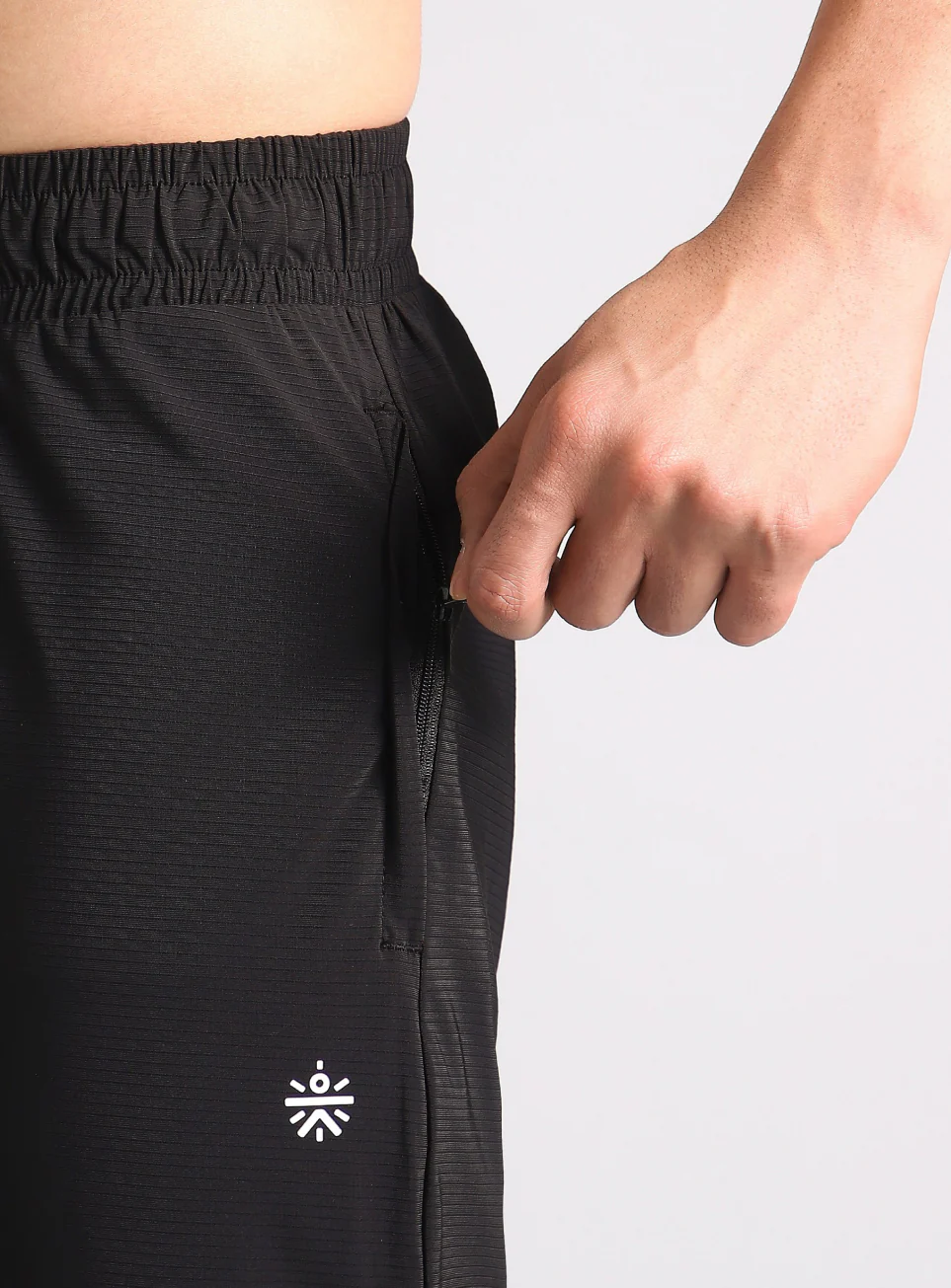 Men's Black Cult Performance Training Trackpants - Image 7