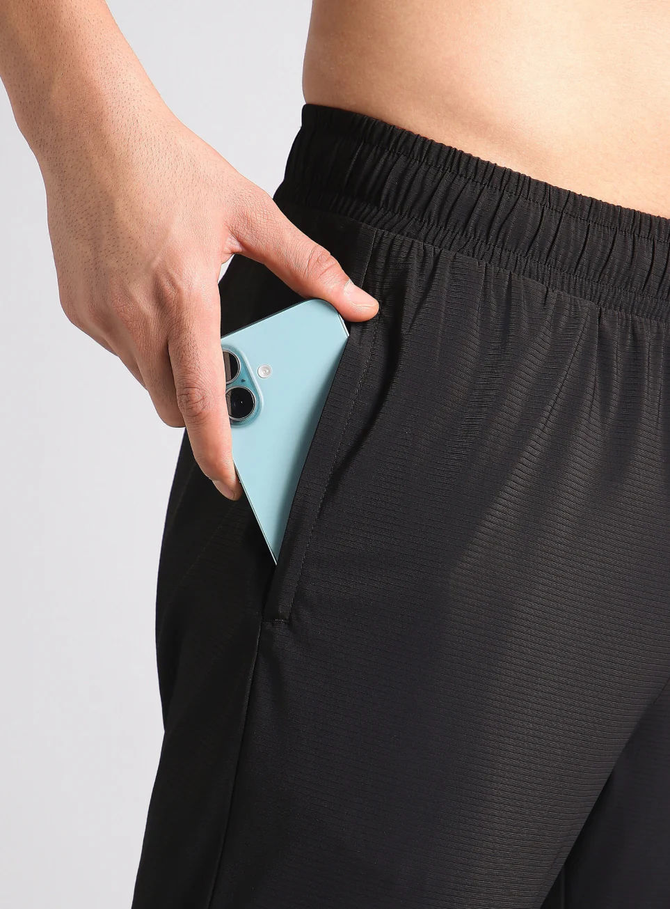 Men's Black Cult Performance Training Trackpants - Image 8