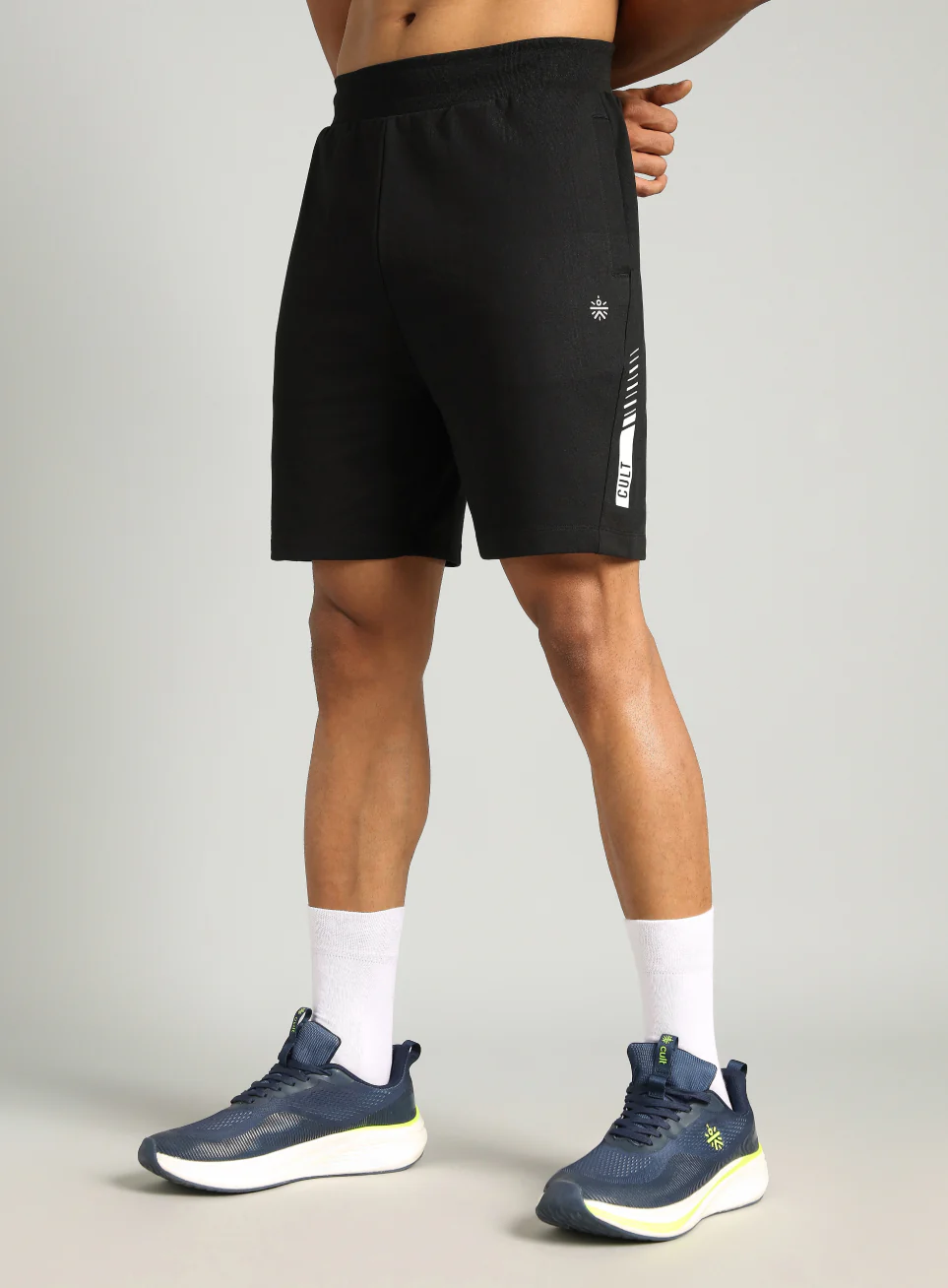 Men's Black Cult Power-Up Training Shorts