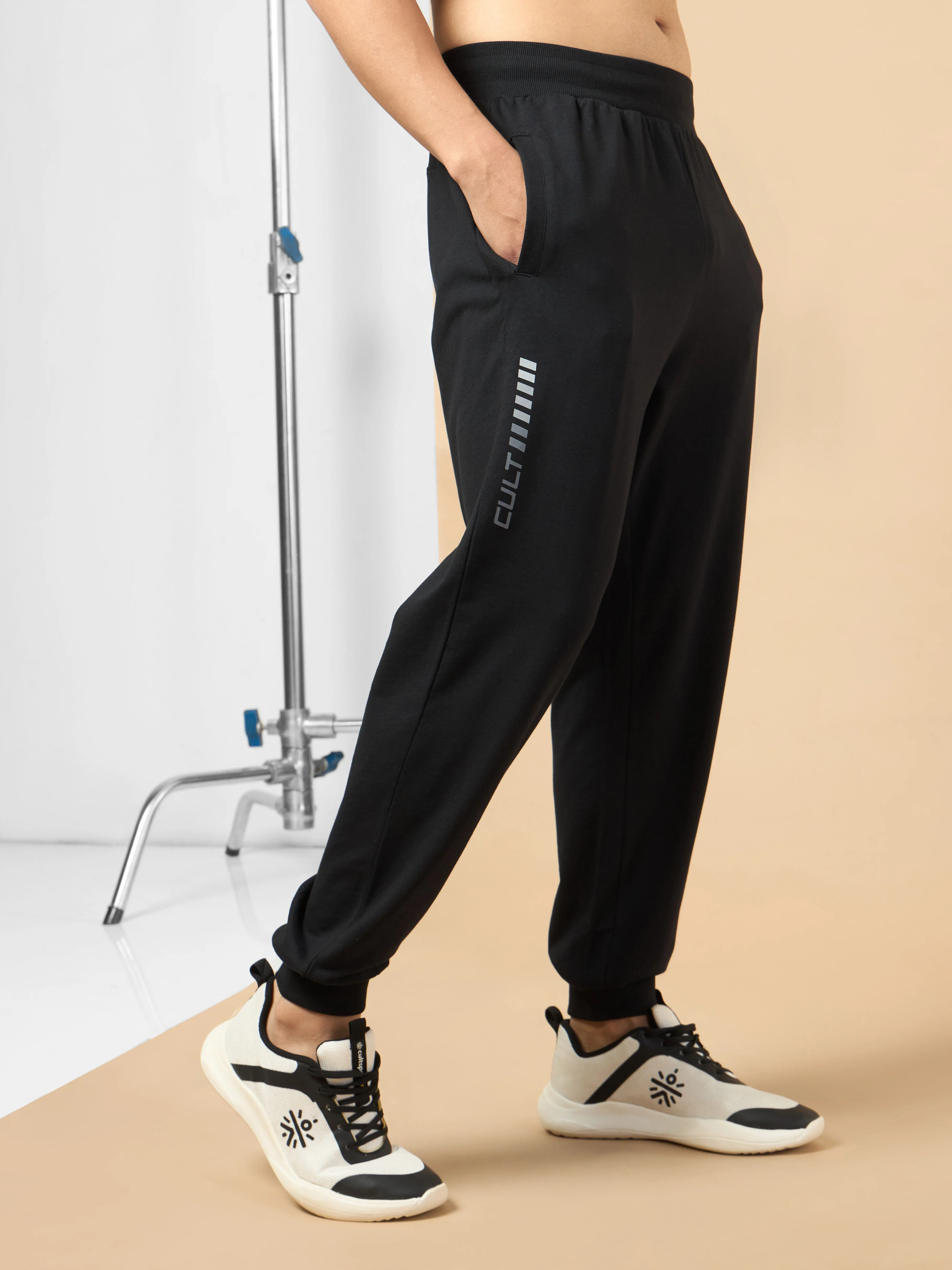 Men's Black Cult Training Joggers