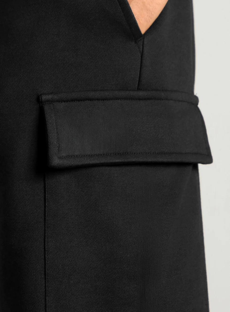 Men's Black Move all Day Plus Size Cargo Shorts - Image 7