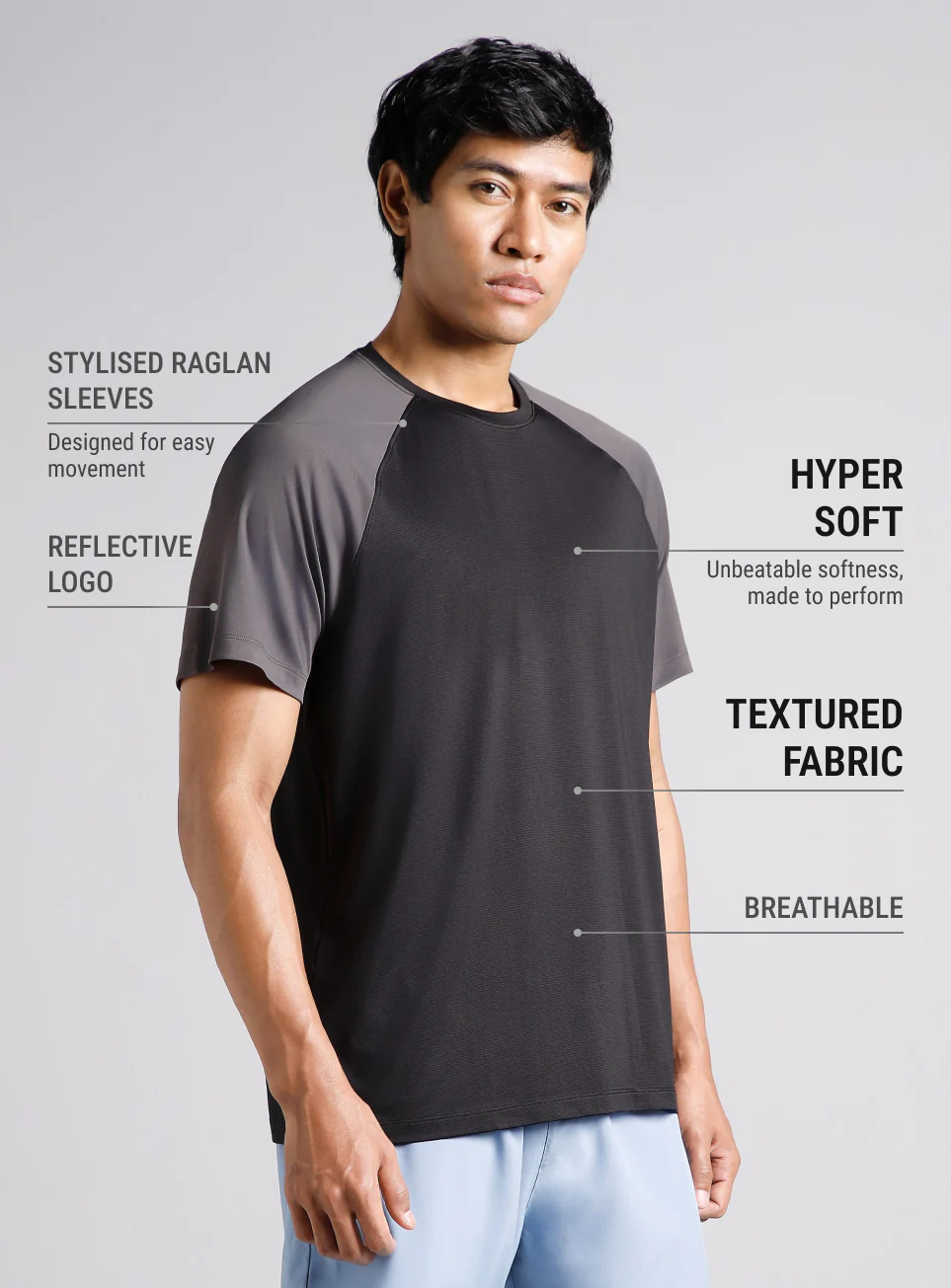 Men's Black Runner's Speed T-shirt - Image 5