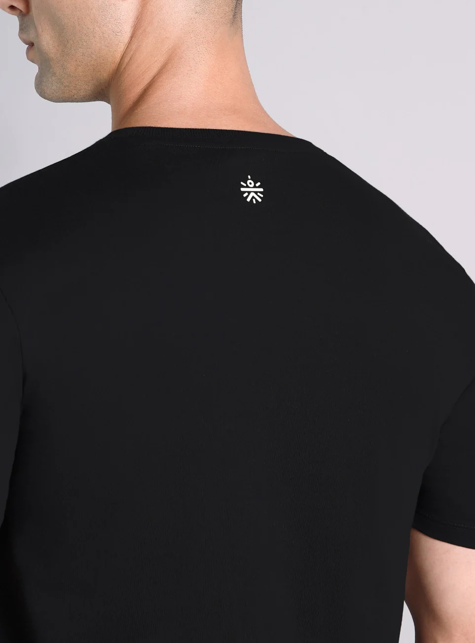 Men's Black Signature V-Man T-shirt - Image 8