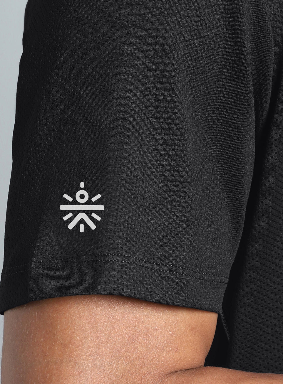 Men's Black Training Essential Plus Size T-shirt - Image 8
