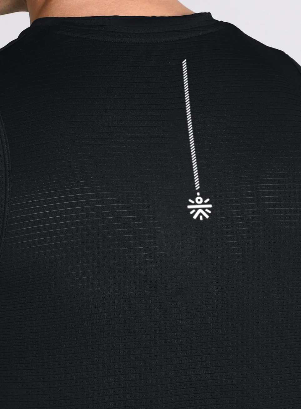 Men's Black Training Essential Plus size Tank - Image 7