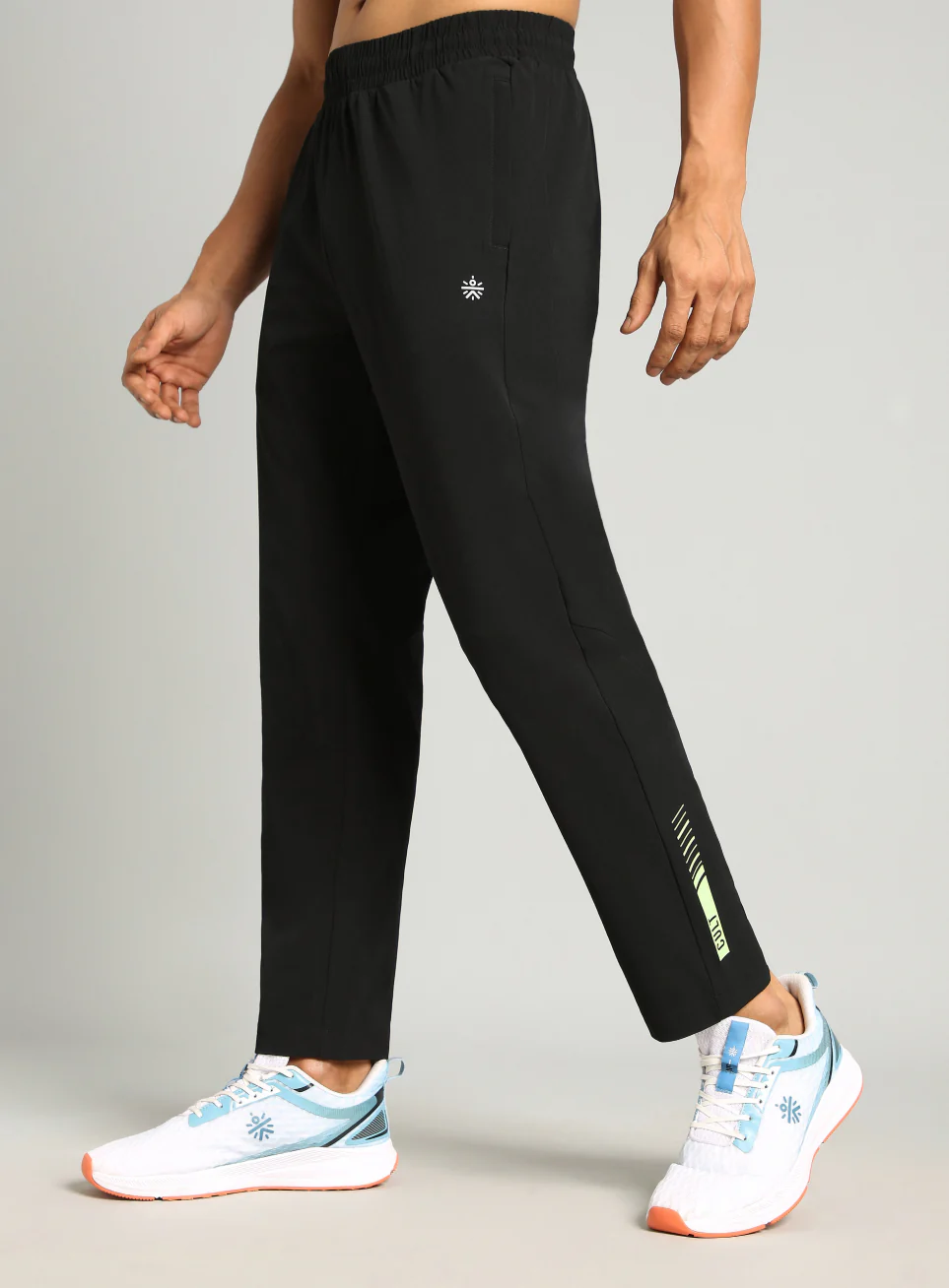 Men's Black Training Move Up Training Trackpants