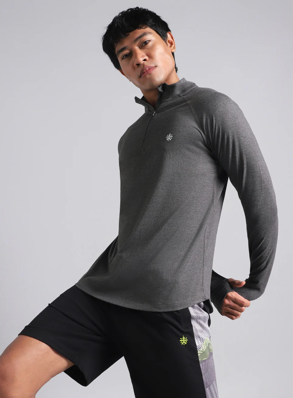 Men's Black Training Sculpted All Weather Jacket