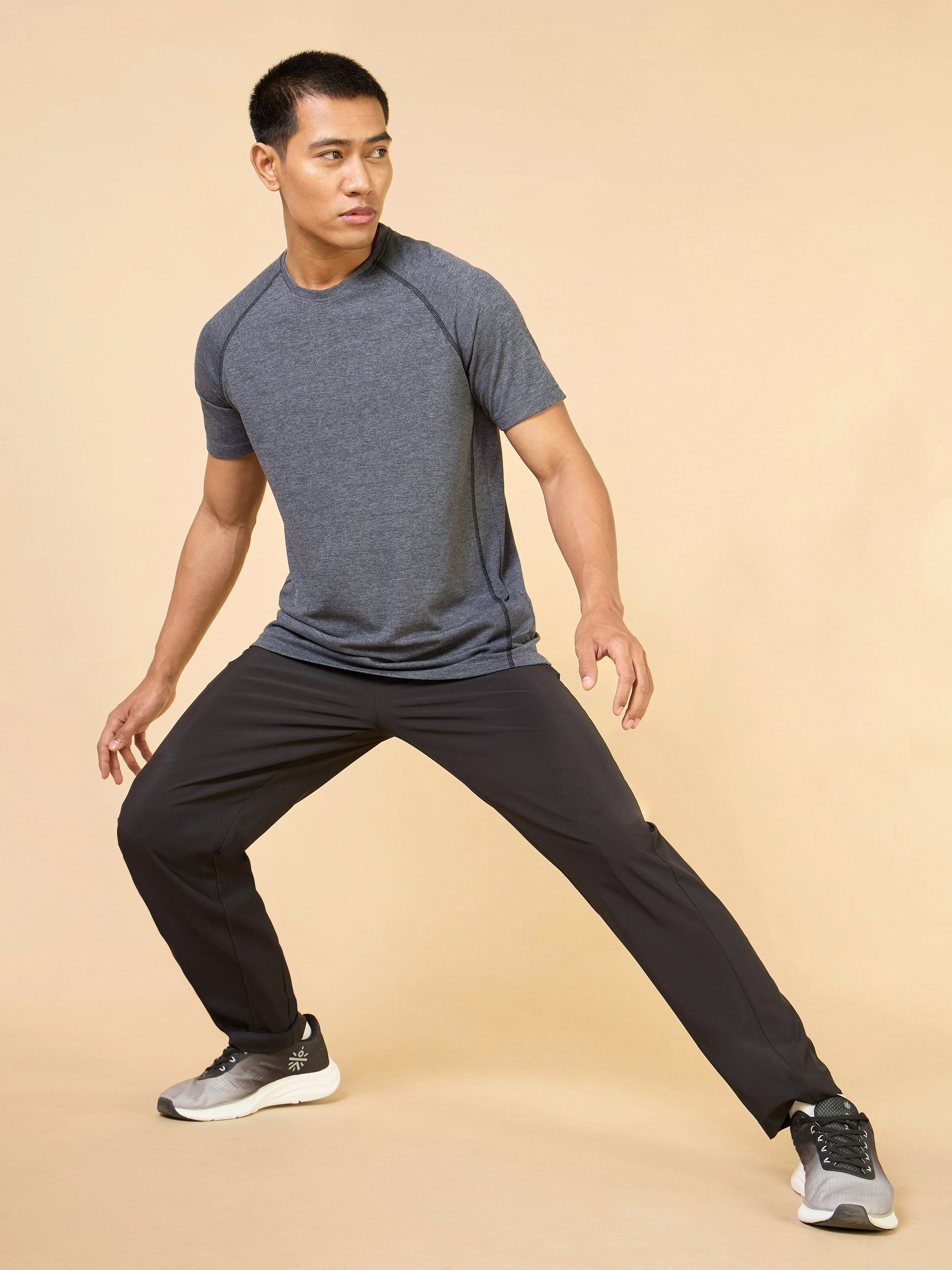 Men's Black Training Sculpted COMFORTech T-shirt - Image 2