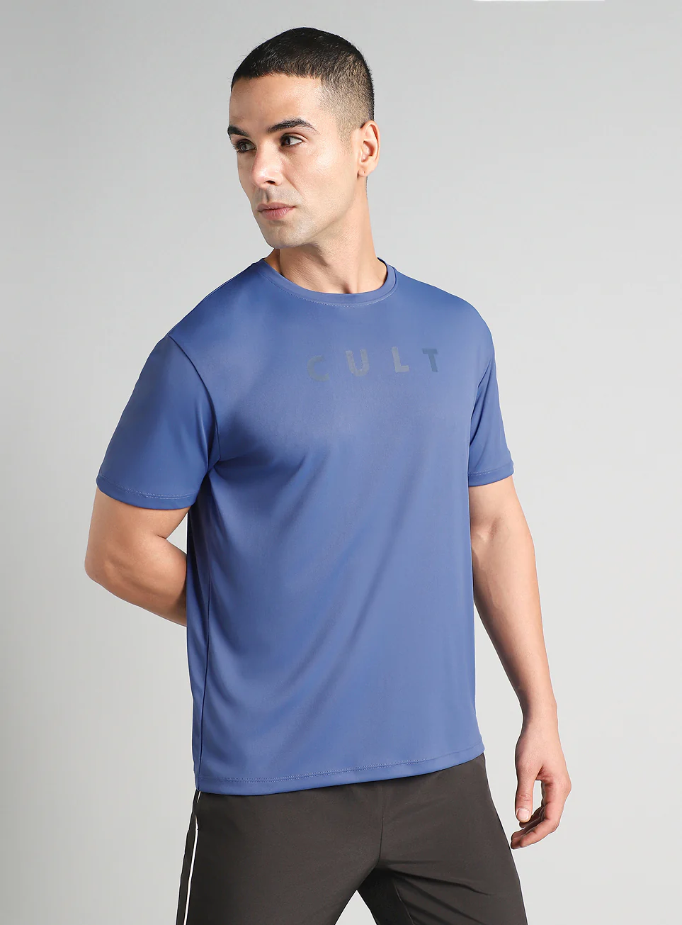 Men's Blue All Day Training T-shirt