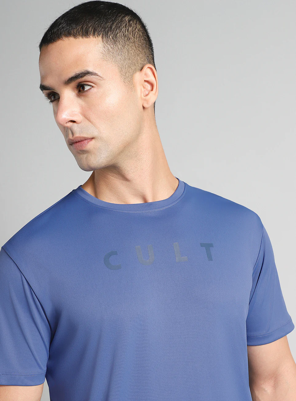 Men's Blue All Day Training T-shirt - Image 7